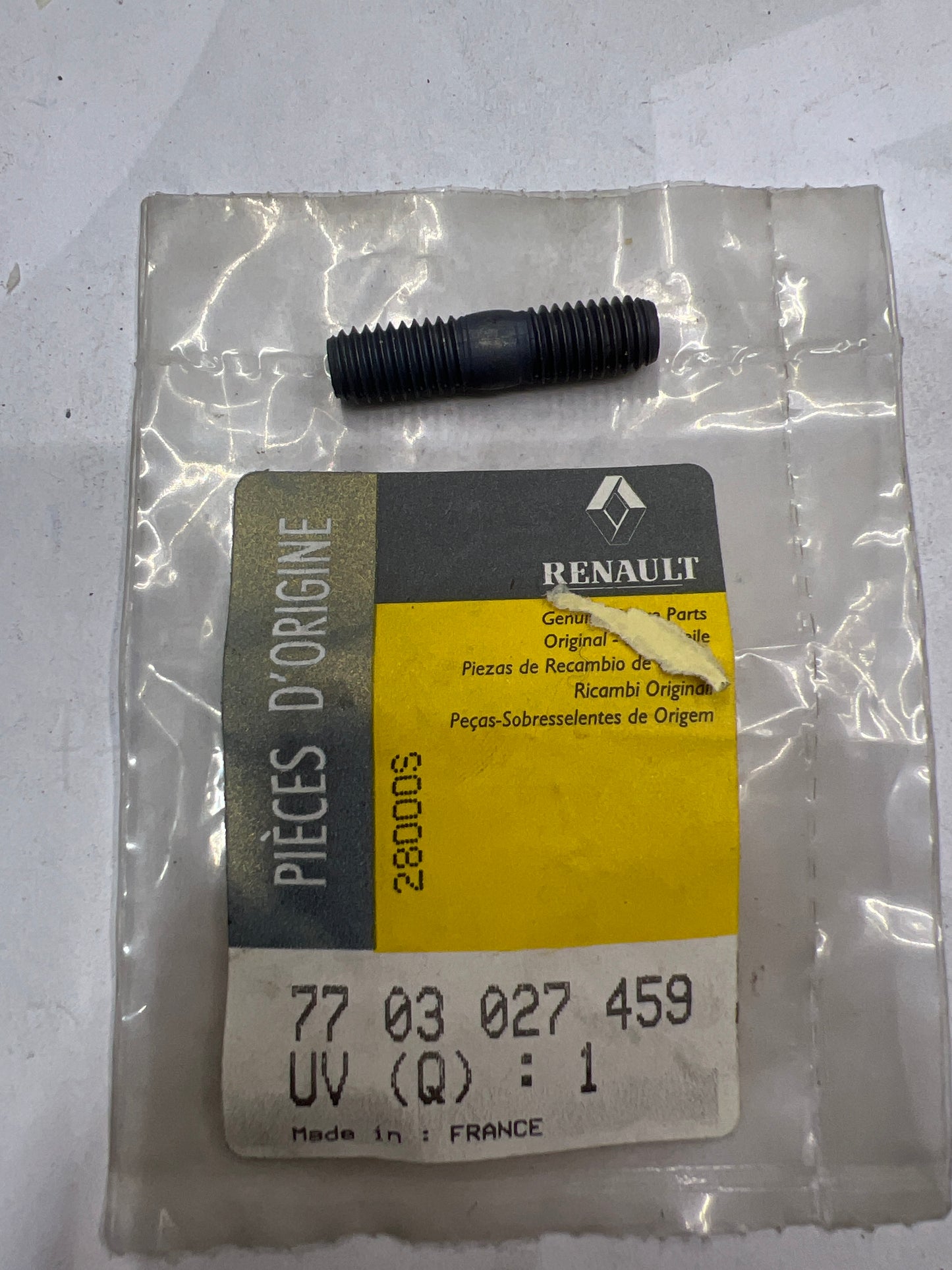 7703027459 GOUJON M8-19 RENAULT