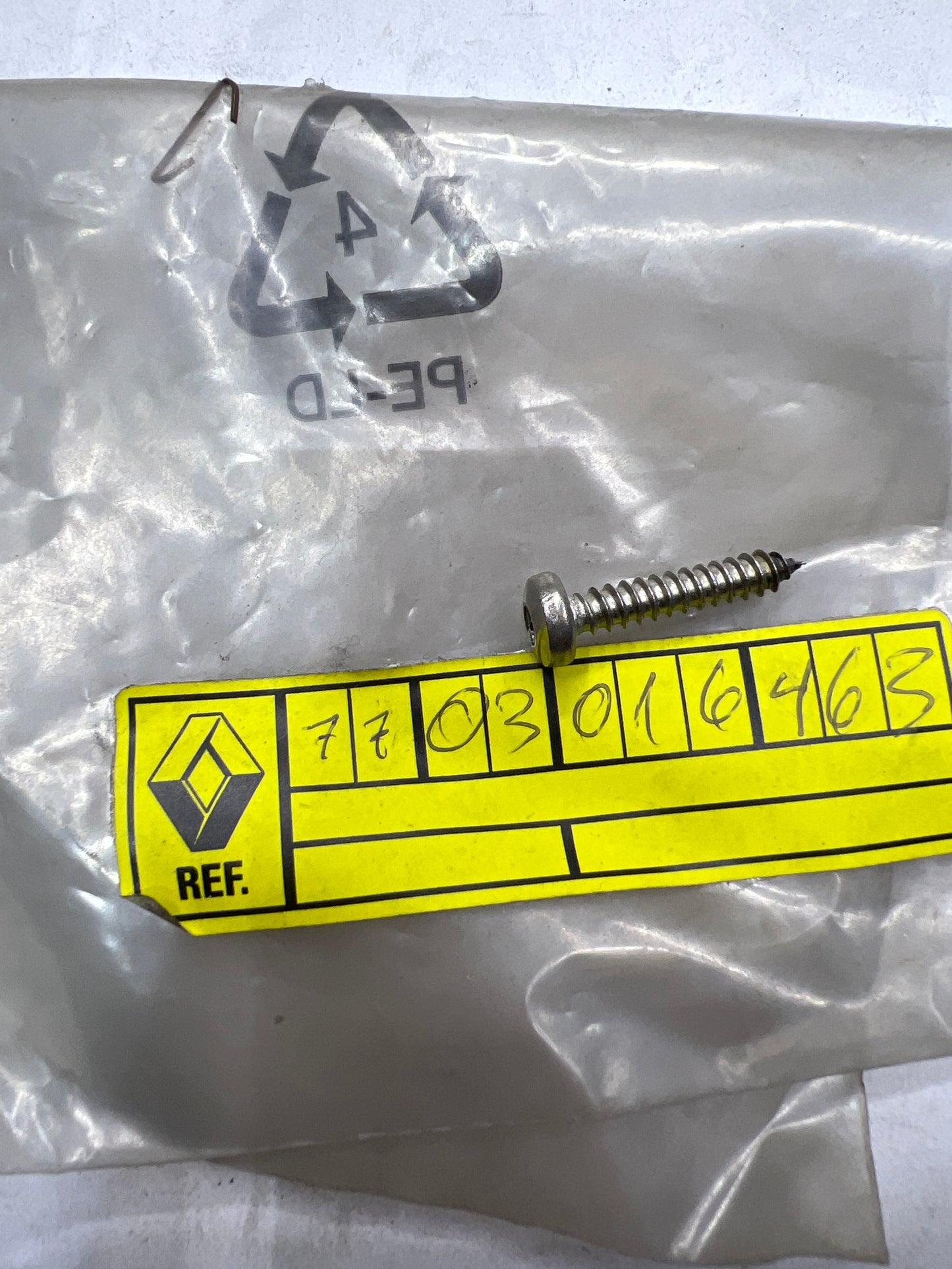 7703016463 TORNILLO RENAULT