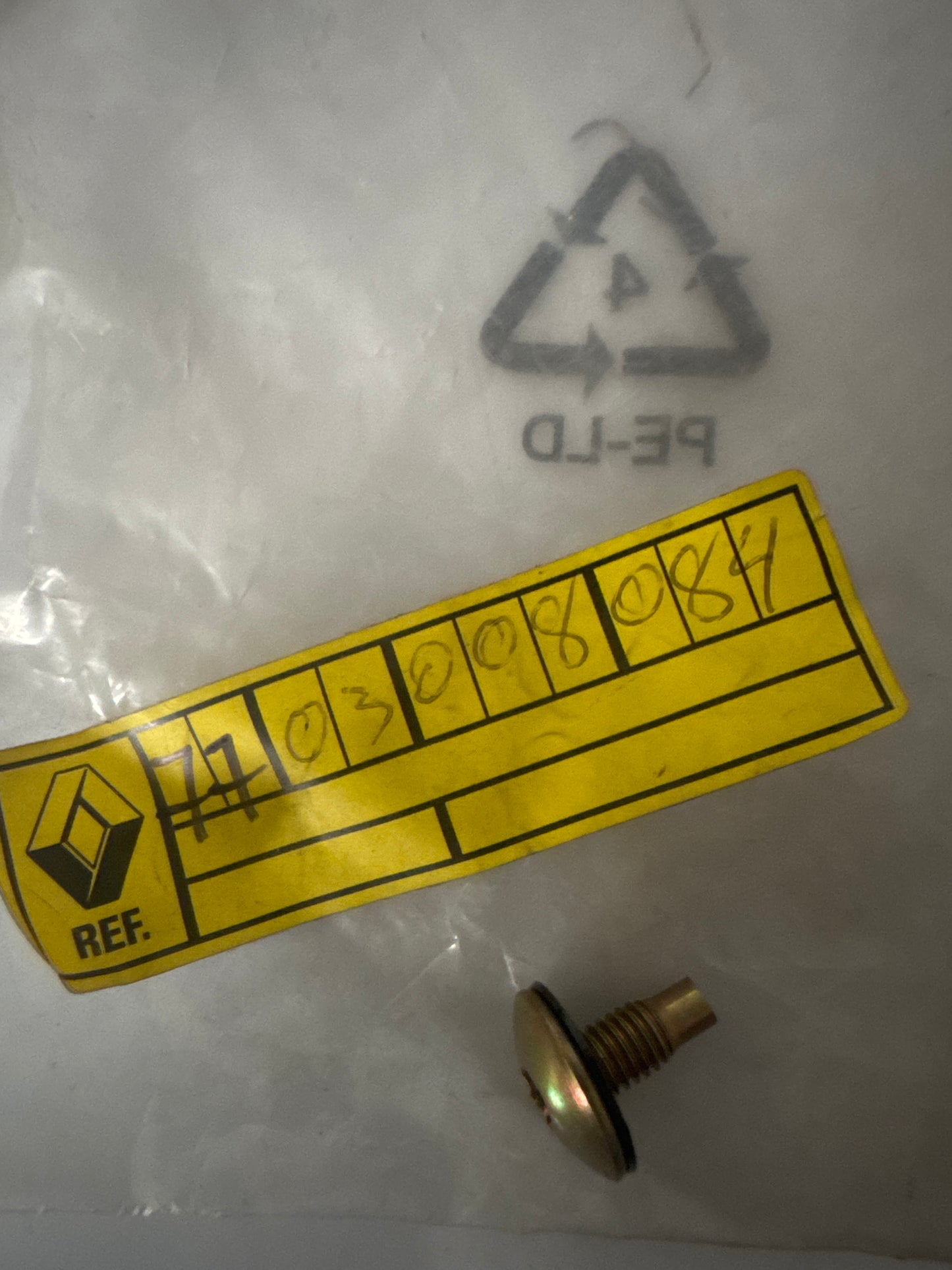 7703008084, TORNILLO, Renault