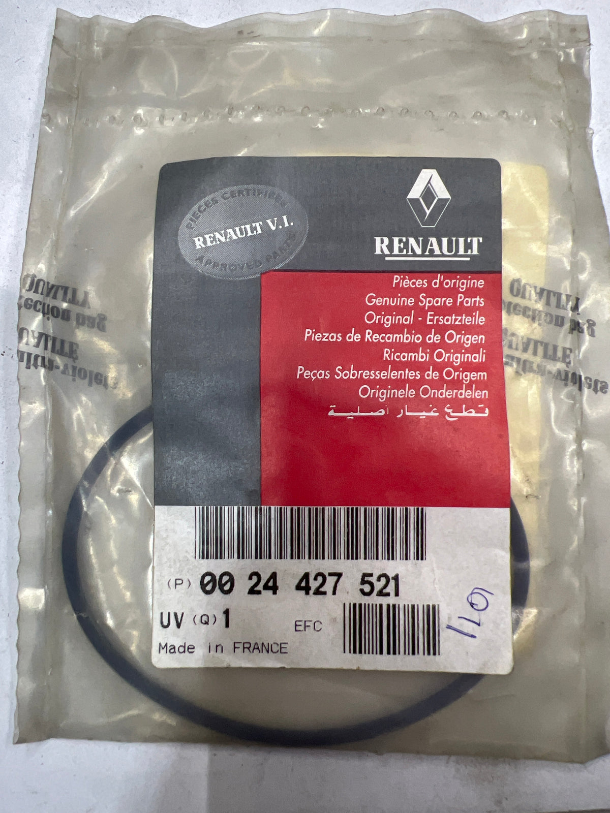 Junta tórica Renault 0024527521