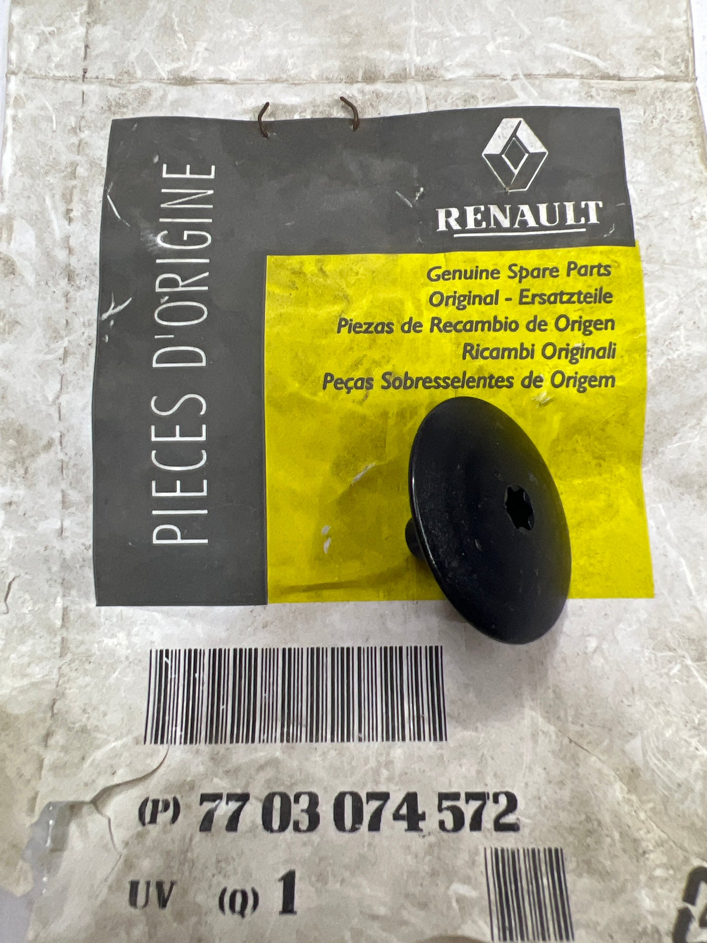 7703074572 OBTURADOR M8 RENAULT