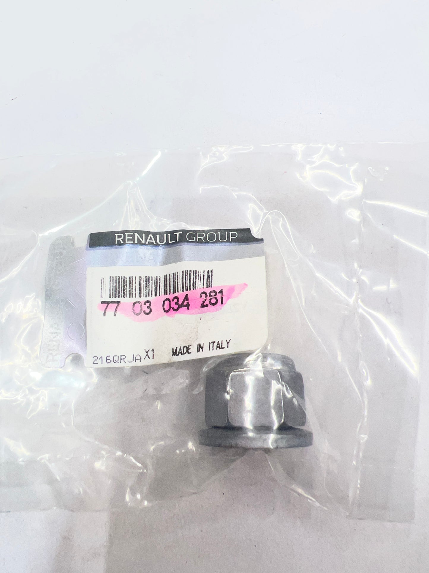 7703034281 TUERCA FIH RDLM12 RENAULT