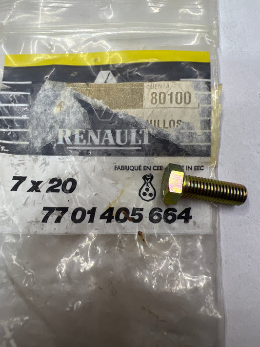 7701405664 1=20 TORNILLOS RENAULT