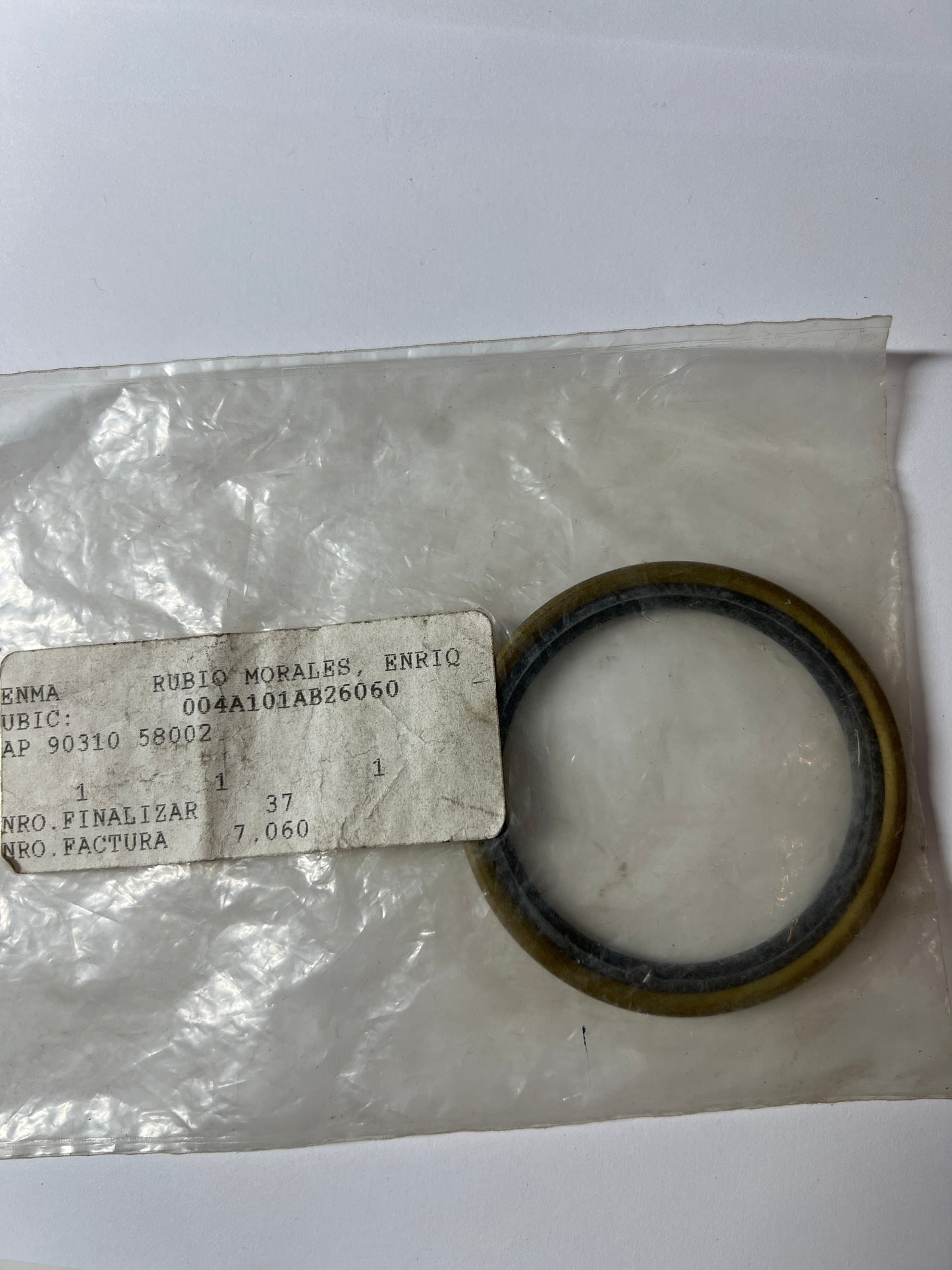 90310-58002, SELLO ACEITE EJE TRASERO, Toyota - Lexus