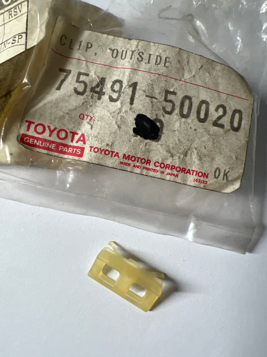 75491-50020, 75491-50020 REAR MOULDING, toyota, Toyota - Lexus