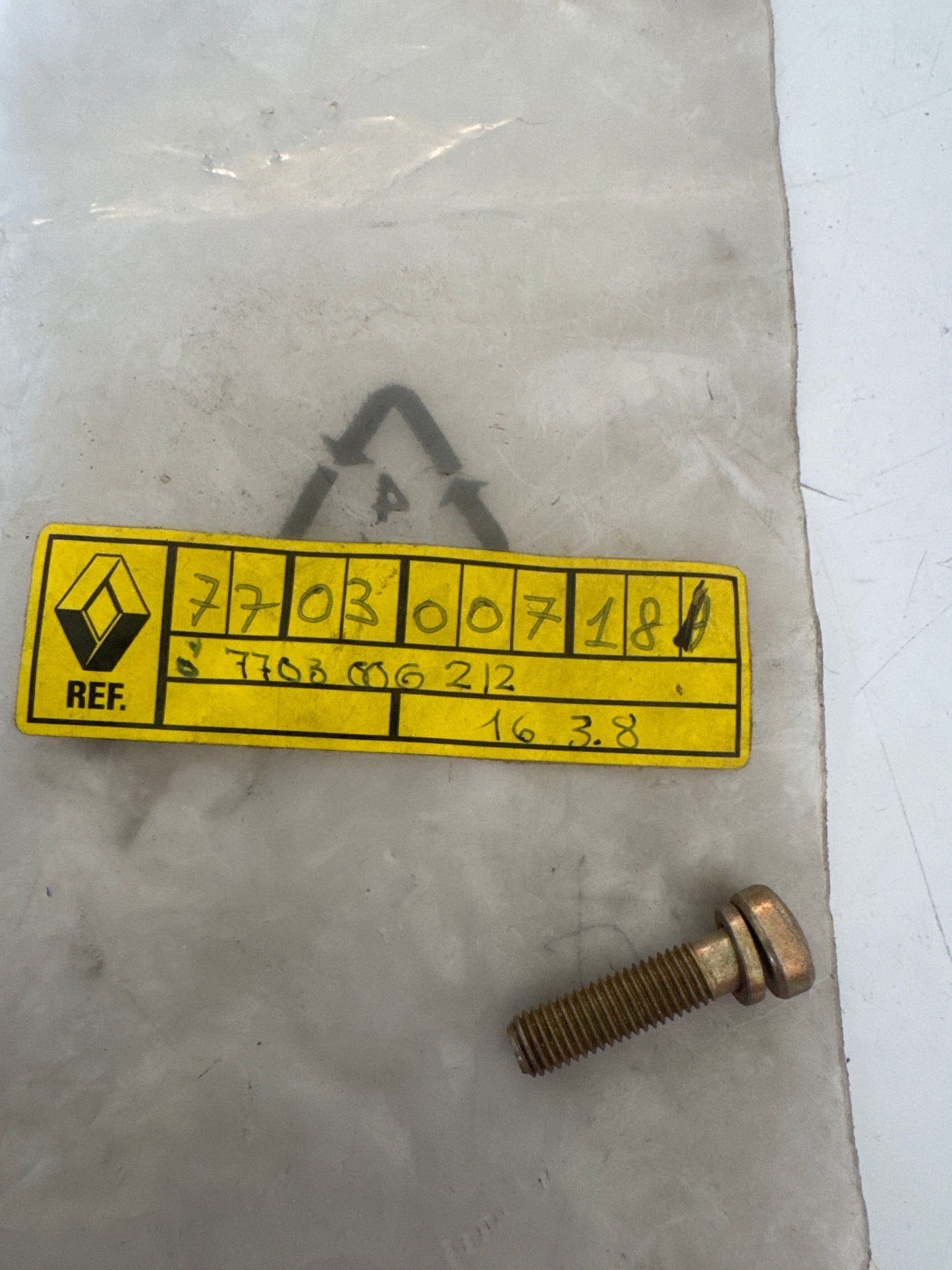 7703007181, Tornillo, Renault