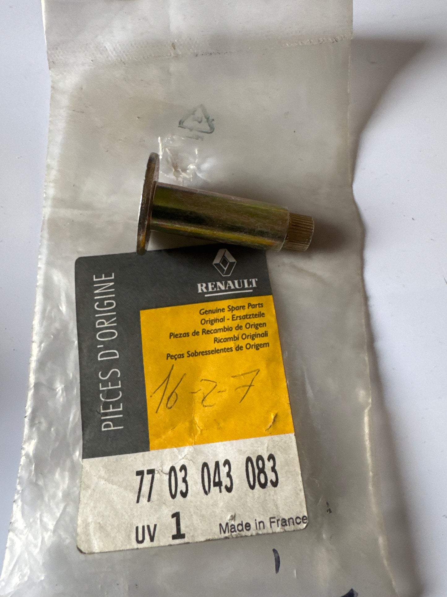 7703043083, TUERCA, Renault