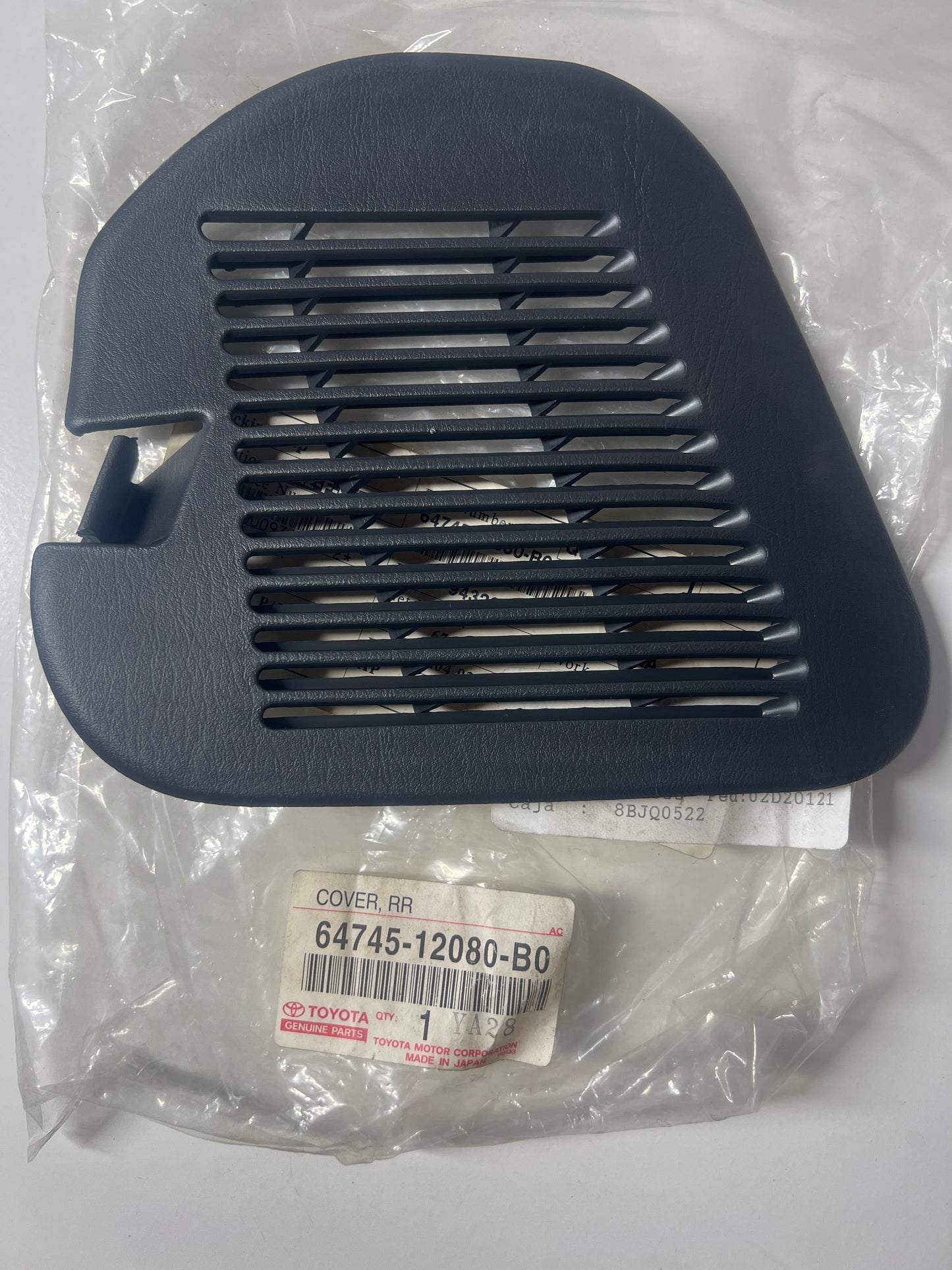 64745-12080-B0 DECK BOARD & DECK TRIM COVER, toyota