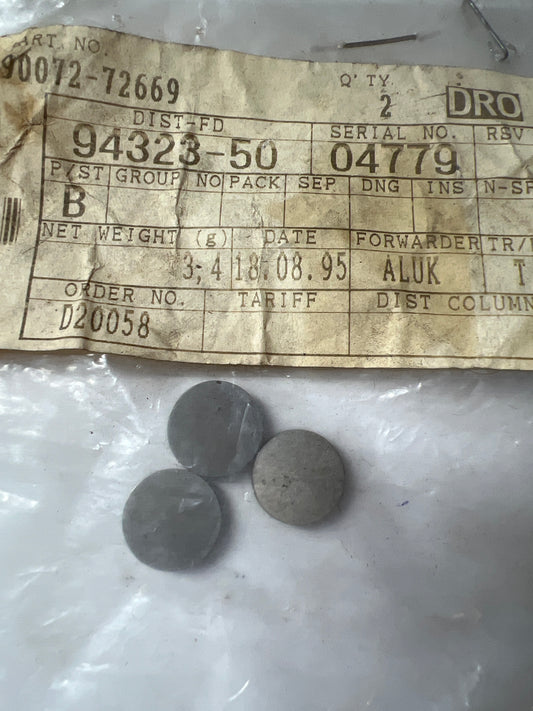 90072-72669 CAMSHAFT & VALVE, toyota