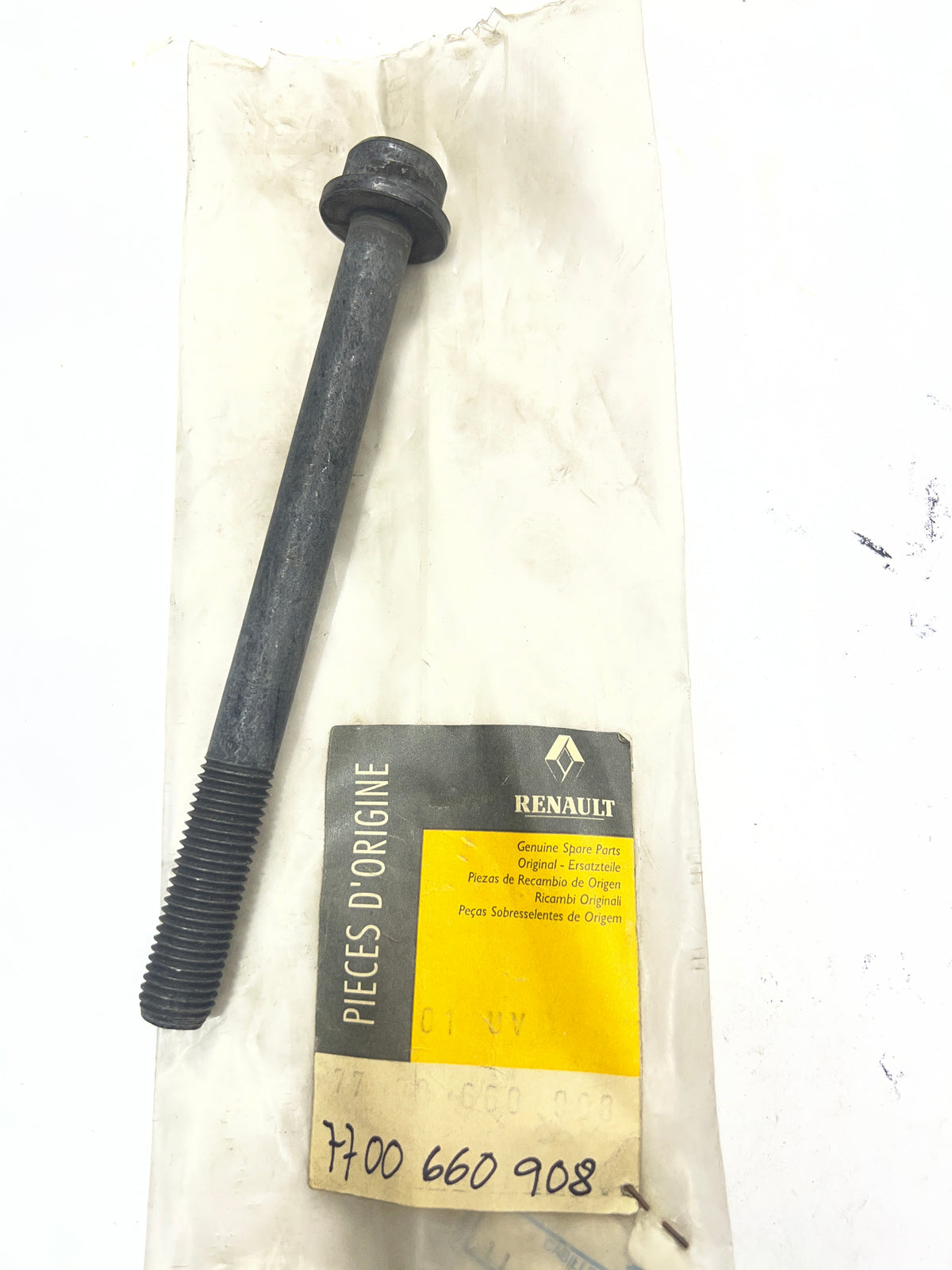 Tornillo de fijación Renault 7700660908
