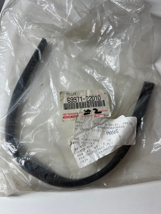 69971-22010, REELLENADOR DEL CANAL DE VIDRIO DE LA PUERTA DELANTERA, Toyota - Lexus