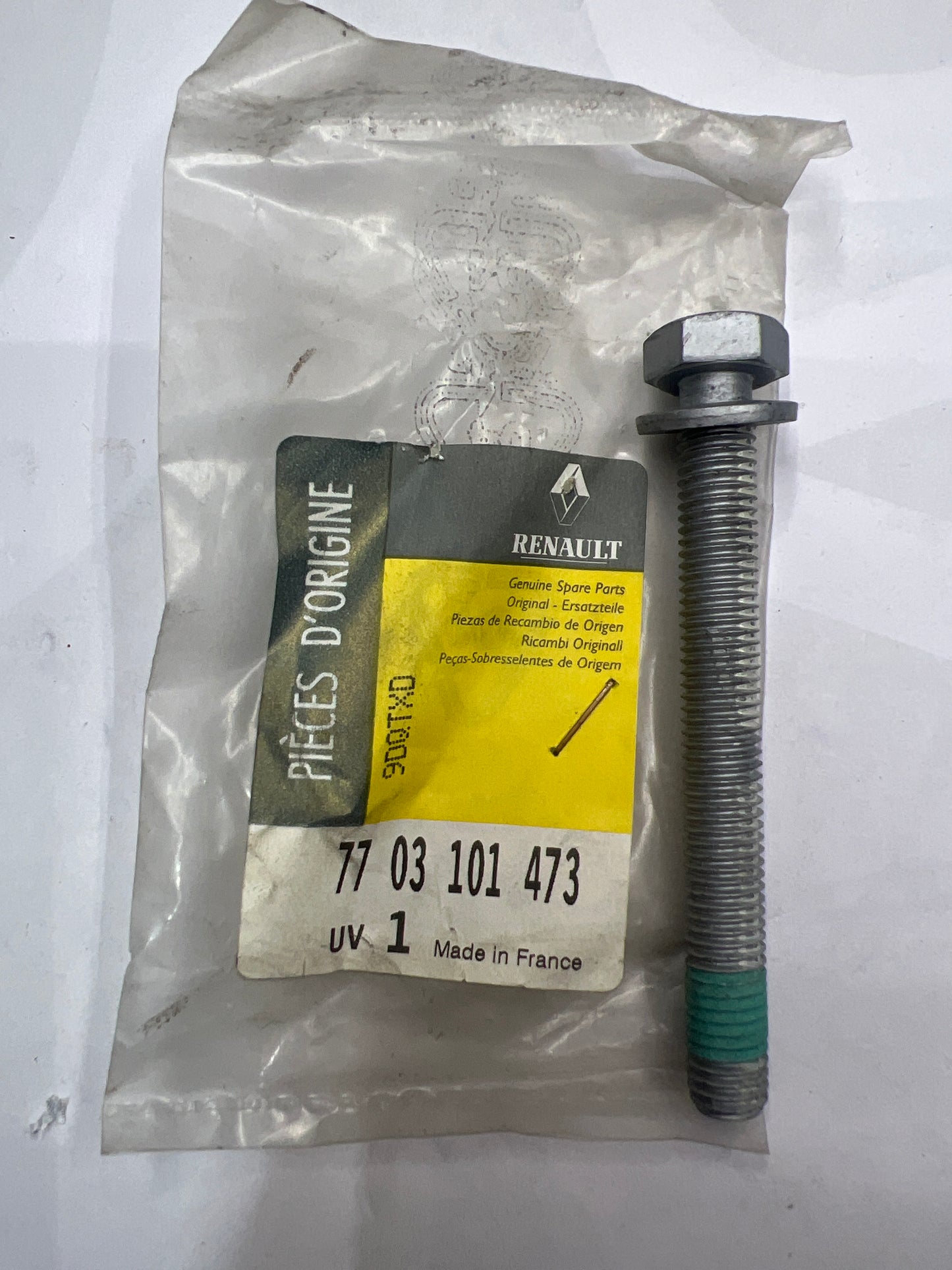 7703101473 TORNILLO M10X15 RENAULT