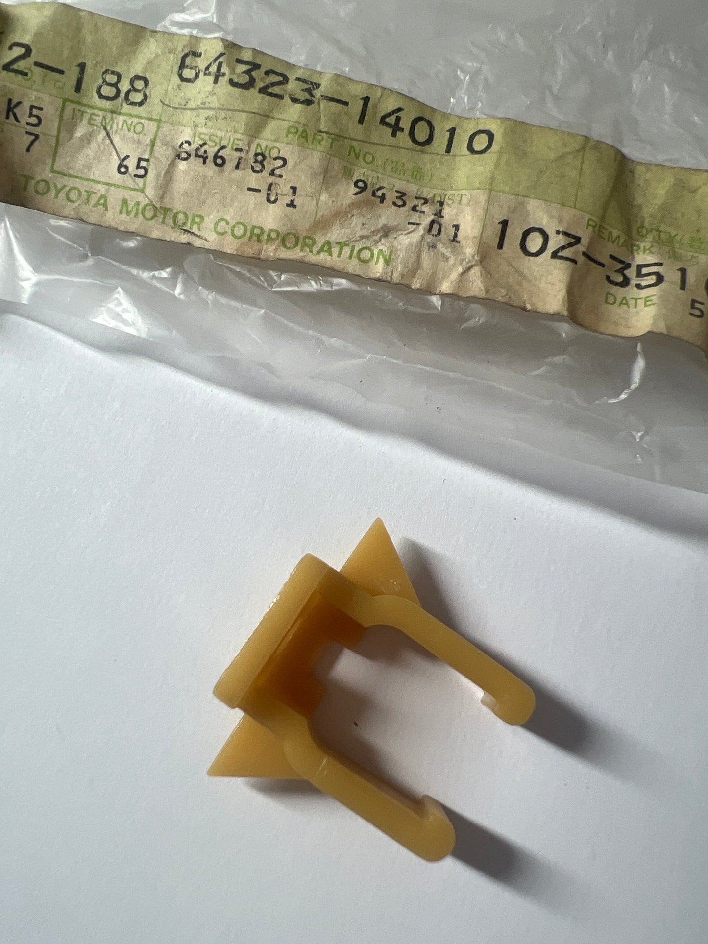 64323-14010 DECK BOARD & DECK TRIM COVER, toyota