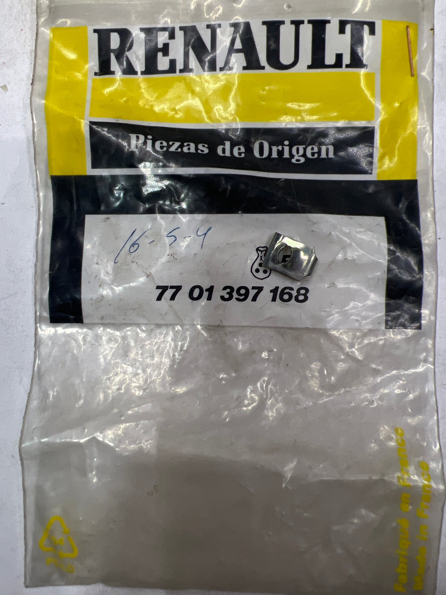 7701397168 1=50 TUERCA 4,2 RENAULT