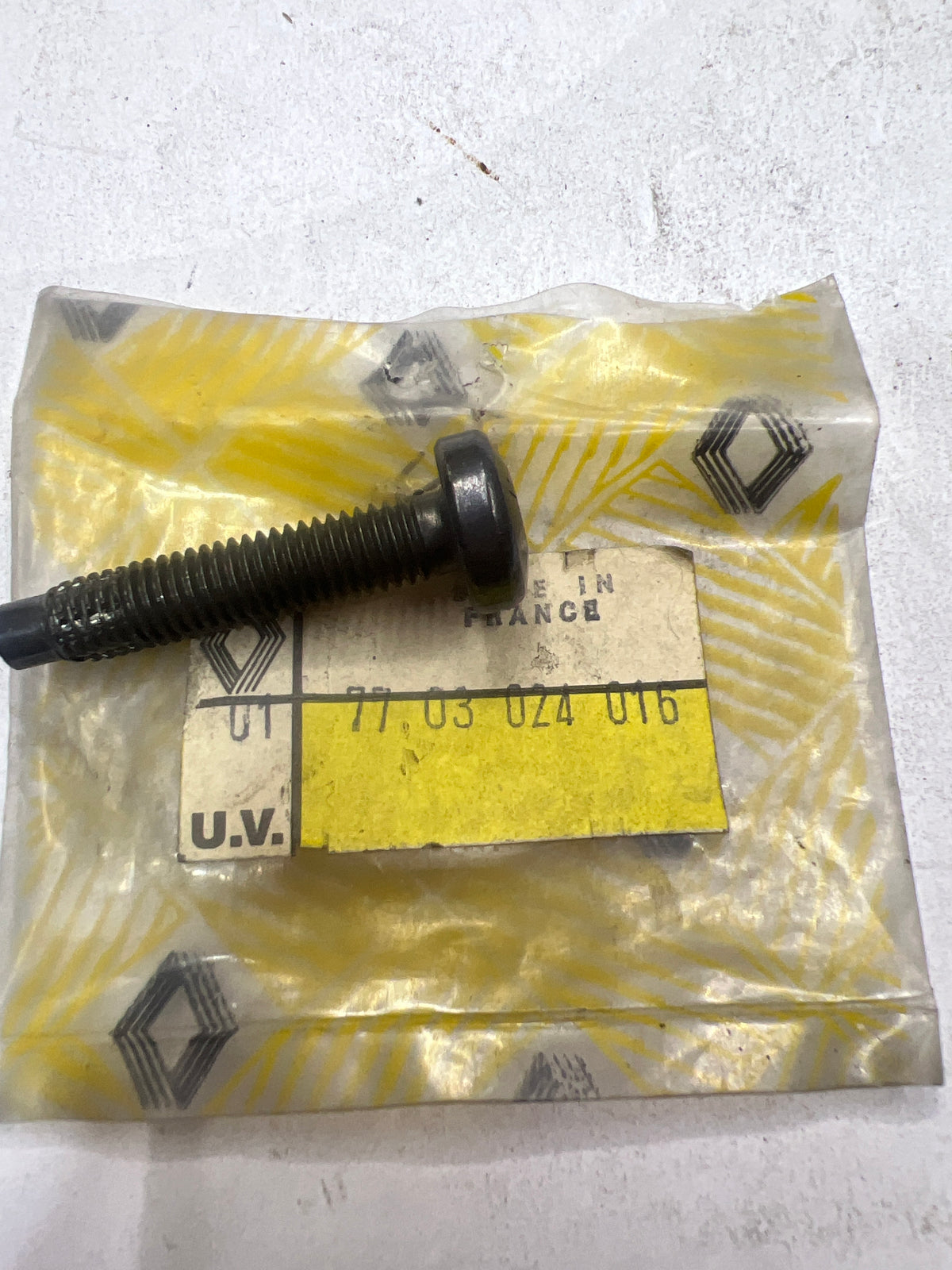 Tornillo de fijación Renault 7703024016