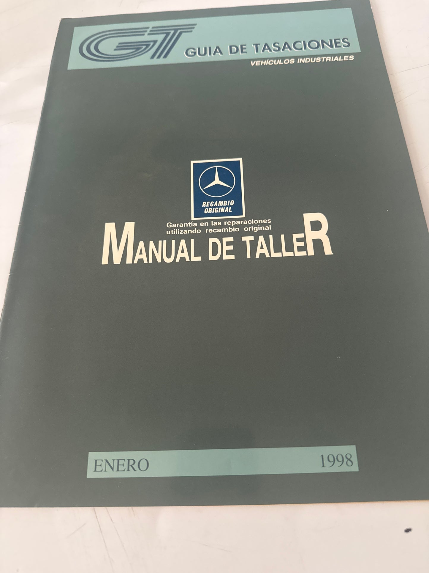 GT. Guía de tasaciones. Manual de taller. Vehículos industriales. Mercedes. Enero 1998