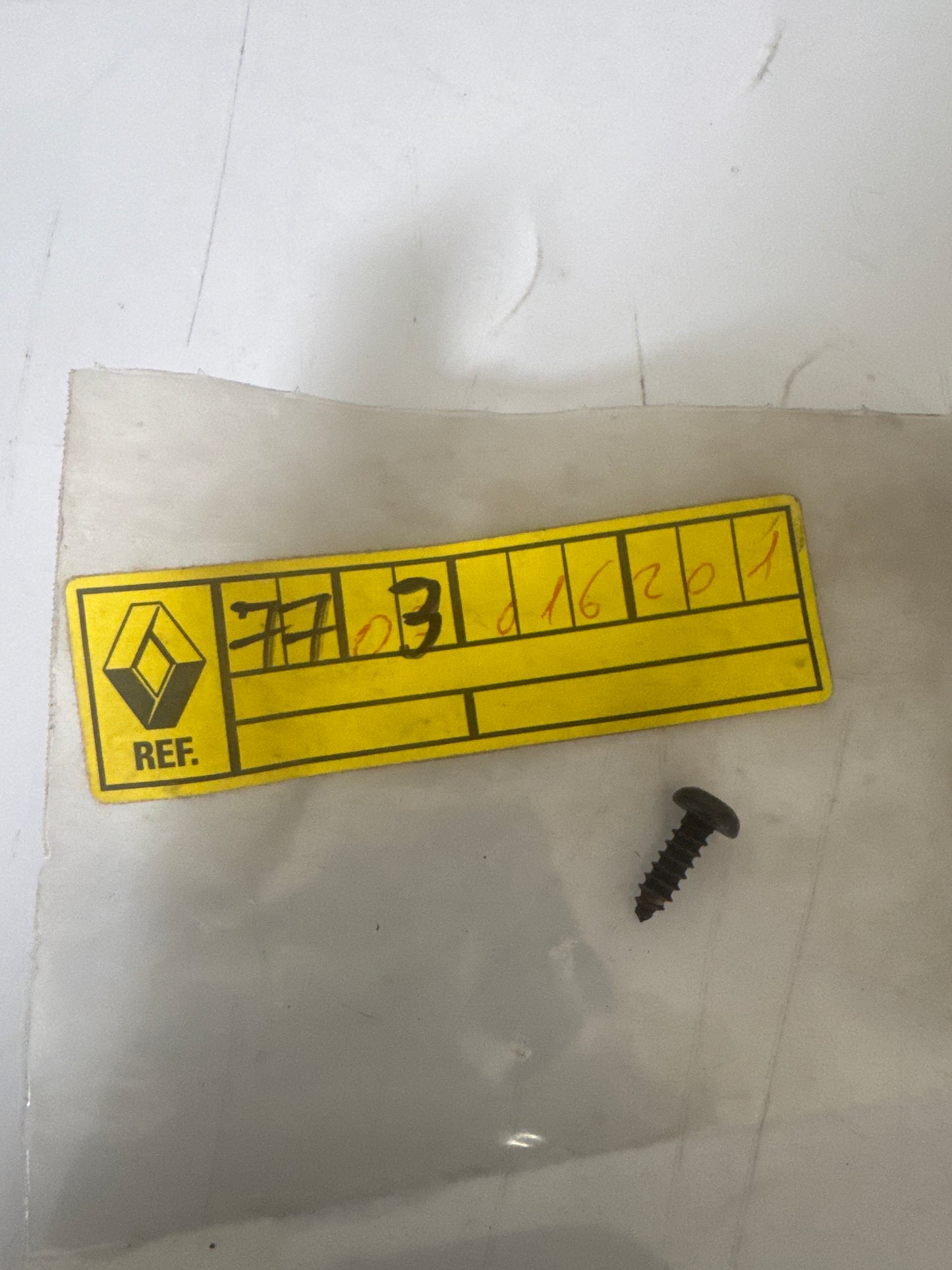 7703016201, $ TORNILLO CPL, Renault