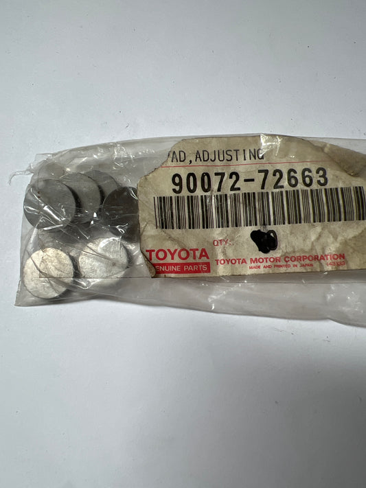 90072-72663 CAMSHAFT & VALVE, toyota