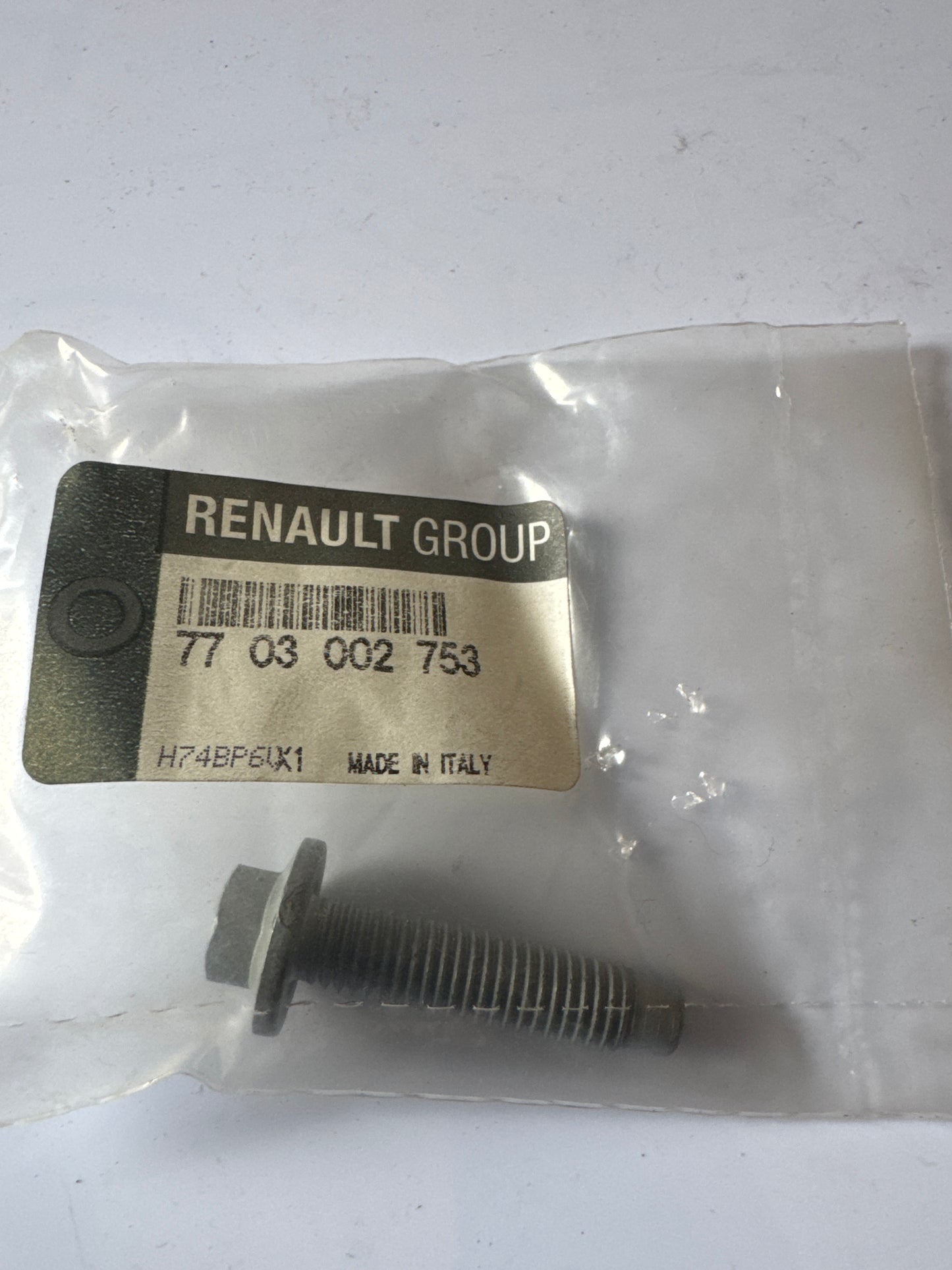 7703002753, TORNILLO M8X125, Renault