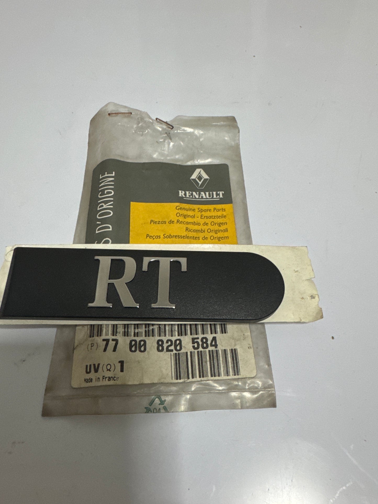 7700820584, MONOGRAMA RT, Renault