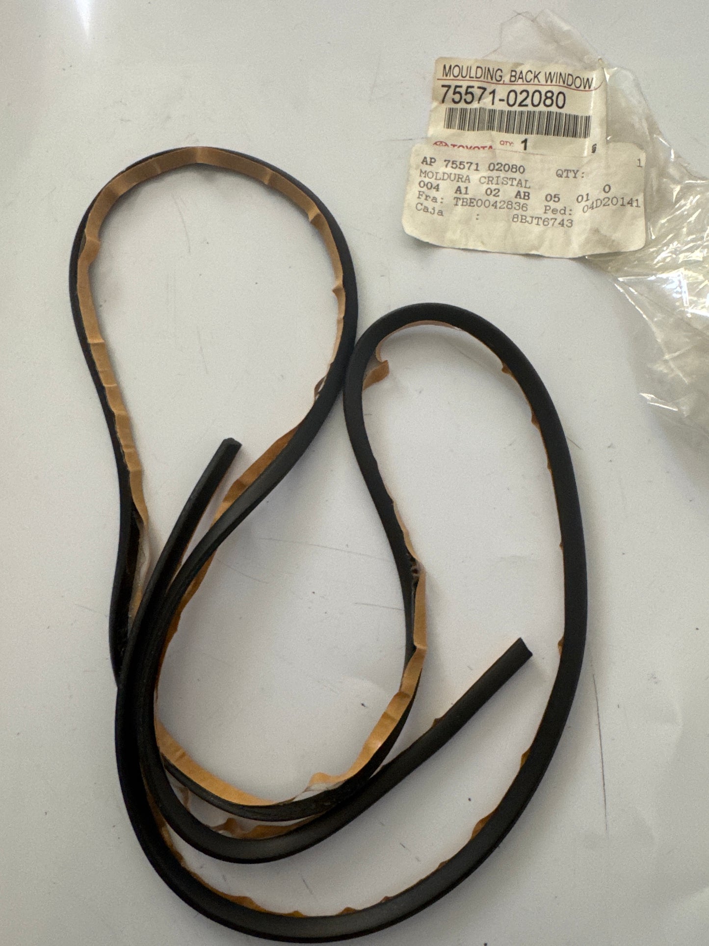 75571-02080, 75571-02080 BACK DOOR PANEL & GLASS, toyota, Toyota - Lexus