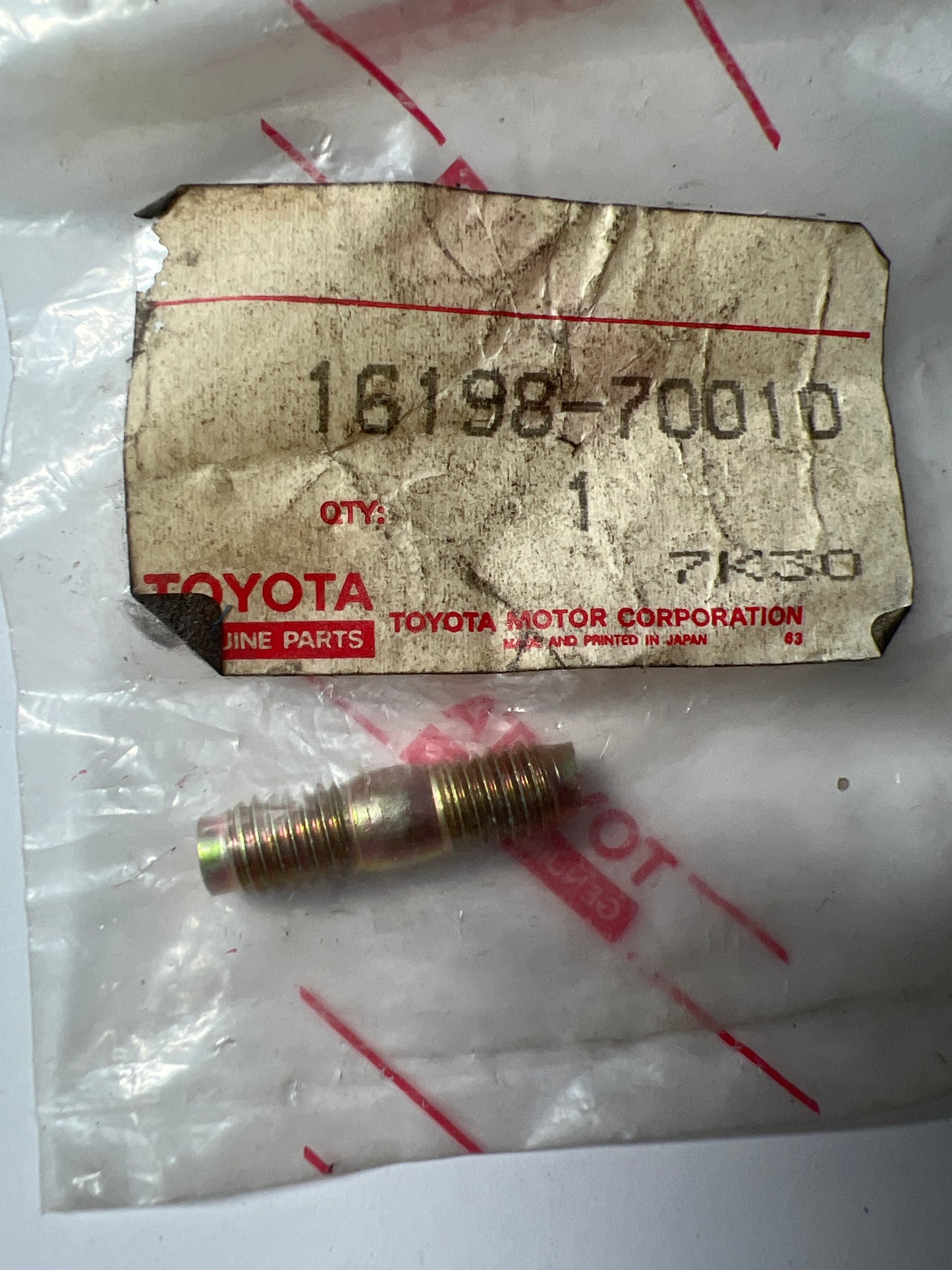 16198-70010 WATER PUMP, toyota