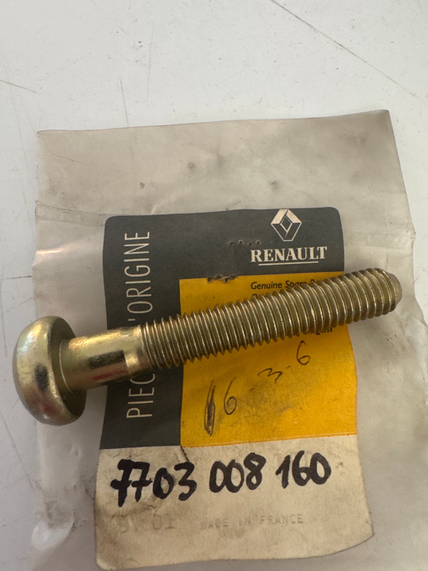 7703008160, TORNILLO, Renault