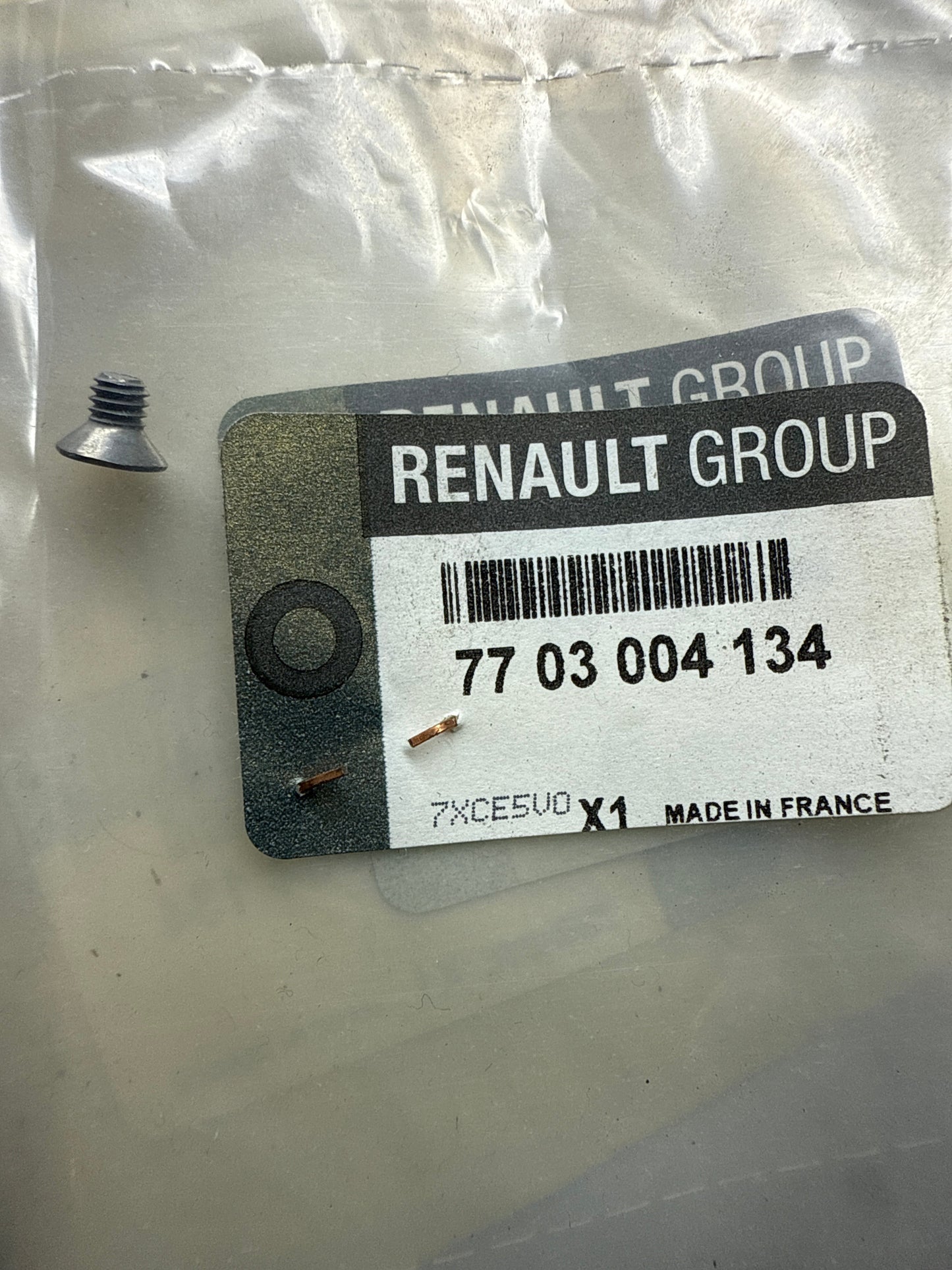7703004134 - TORNILLO - Renault