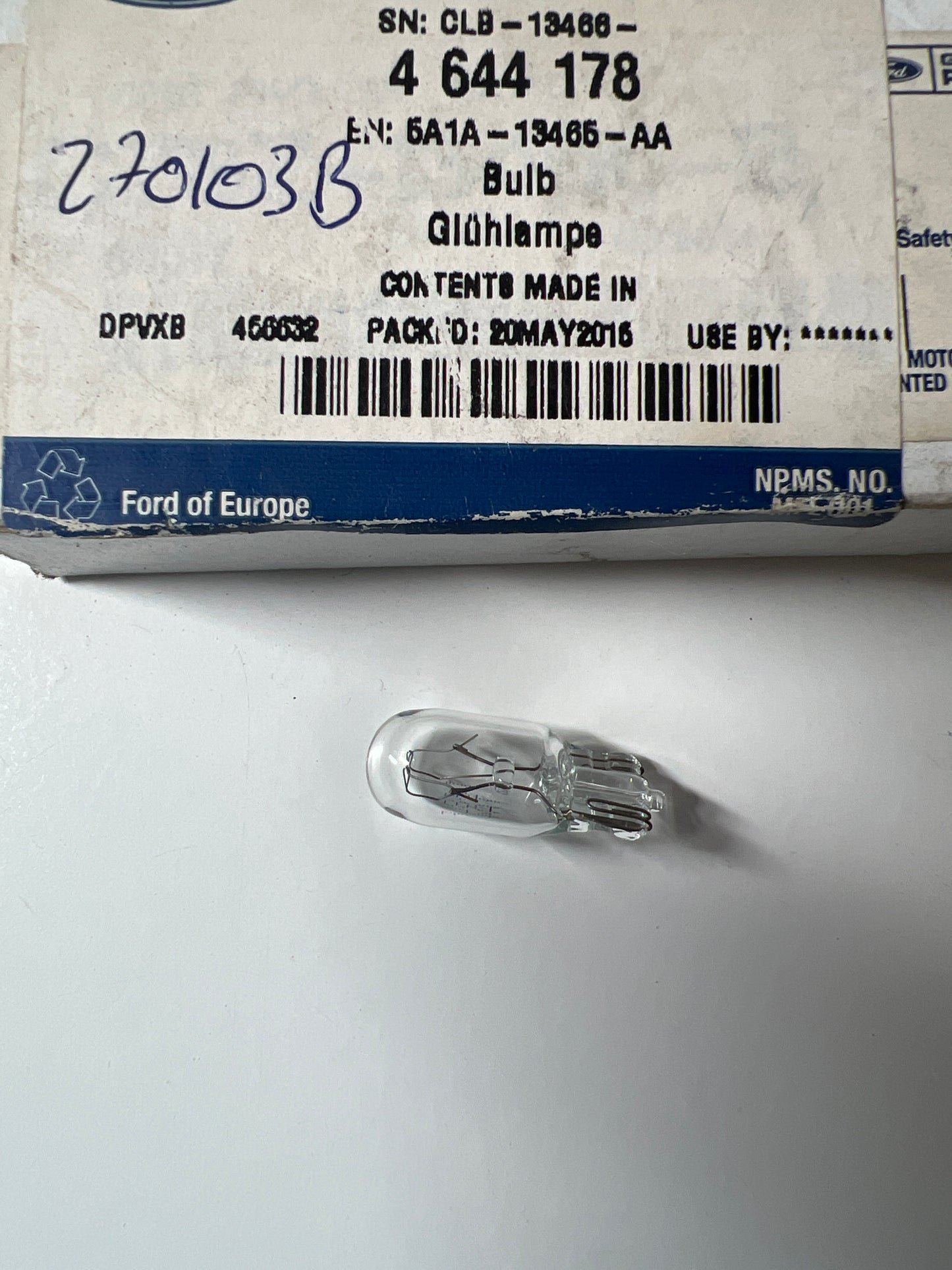 4644178, LÁMPARA, Ford