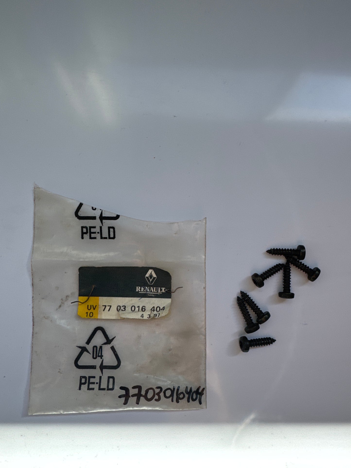 7703016404, TORNILLO 4,2X16, Renault