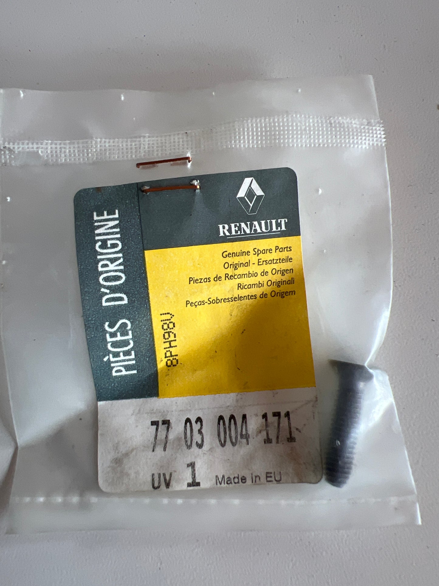 7703004171 TRONILLOM6X100-25 RENAULT