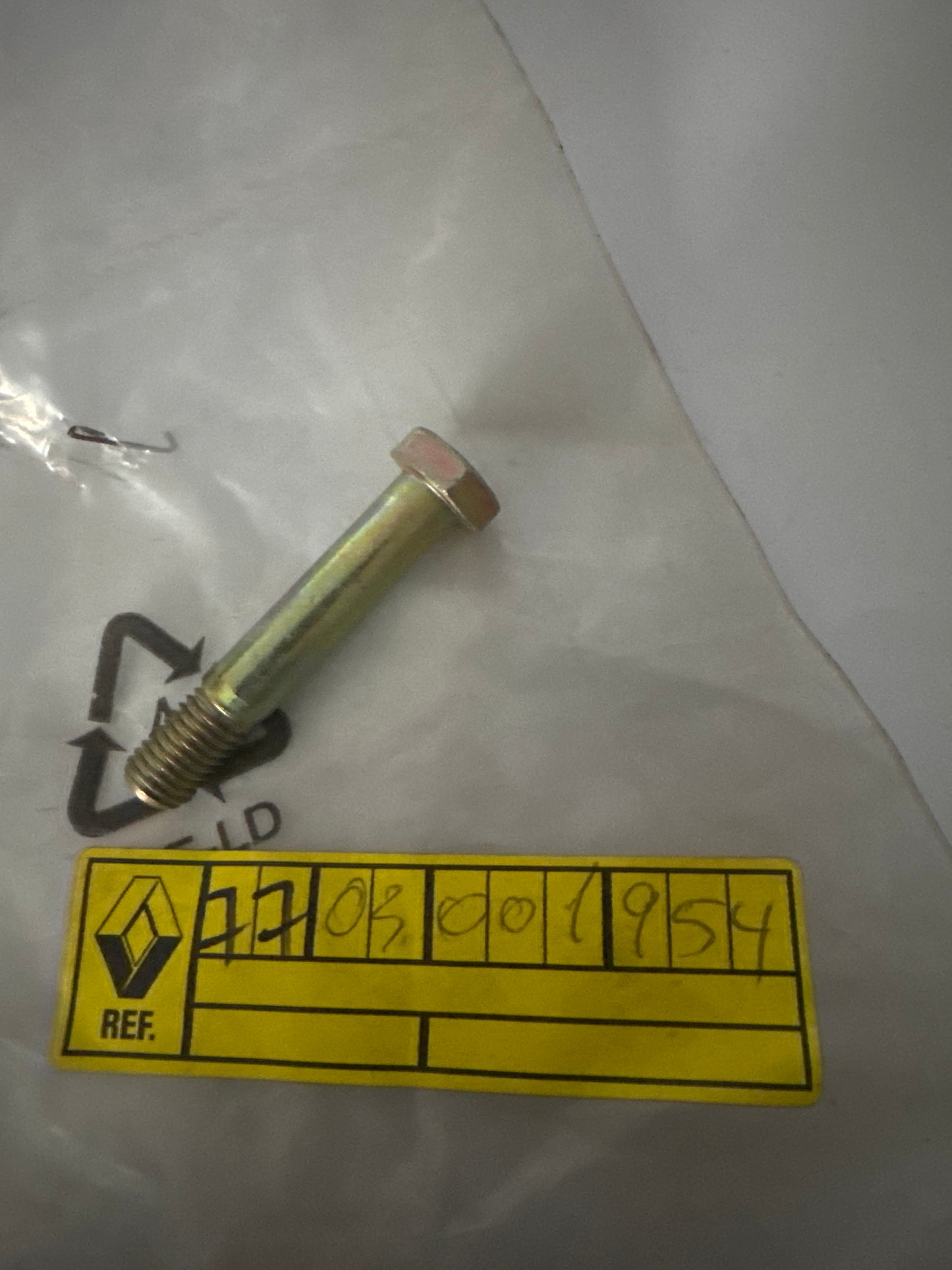 7703001954, TORNILLO H EX, Renault