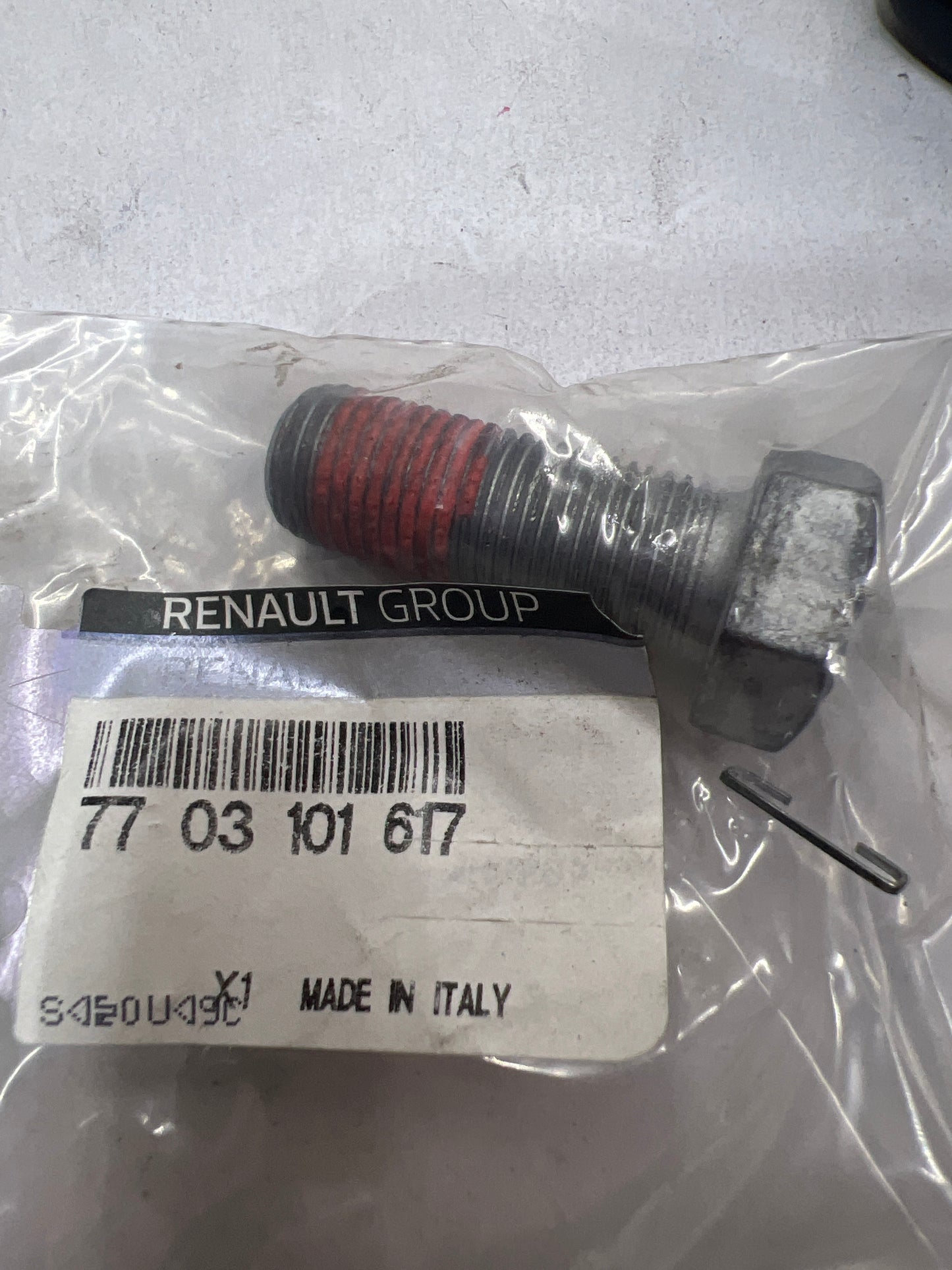 7703101617 TOR M12X125 RENAULT
