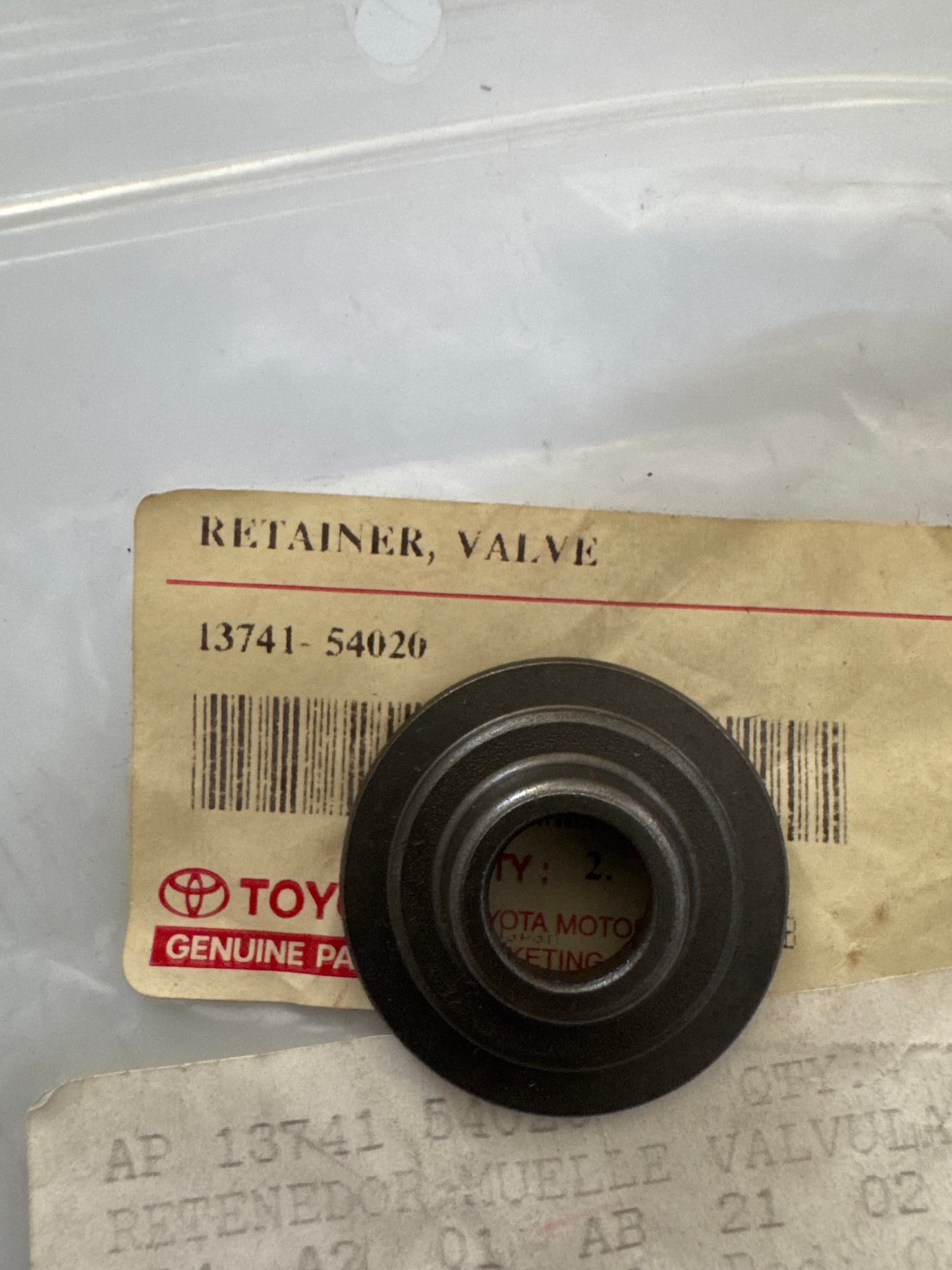 13741-54020 CAMSHAFT & VALVE, toyota