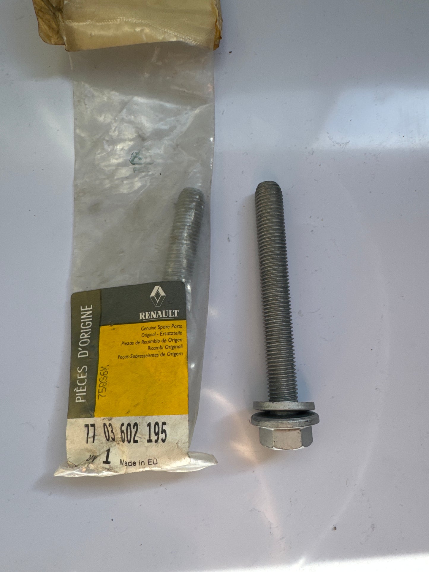 7703602195, TORNILLO, Renault