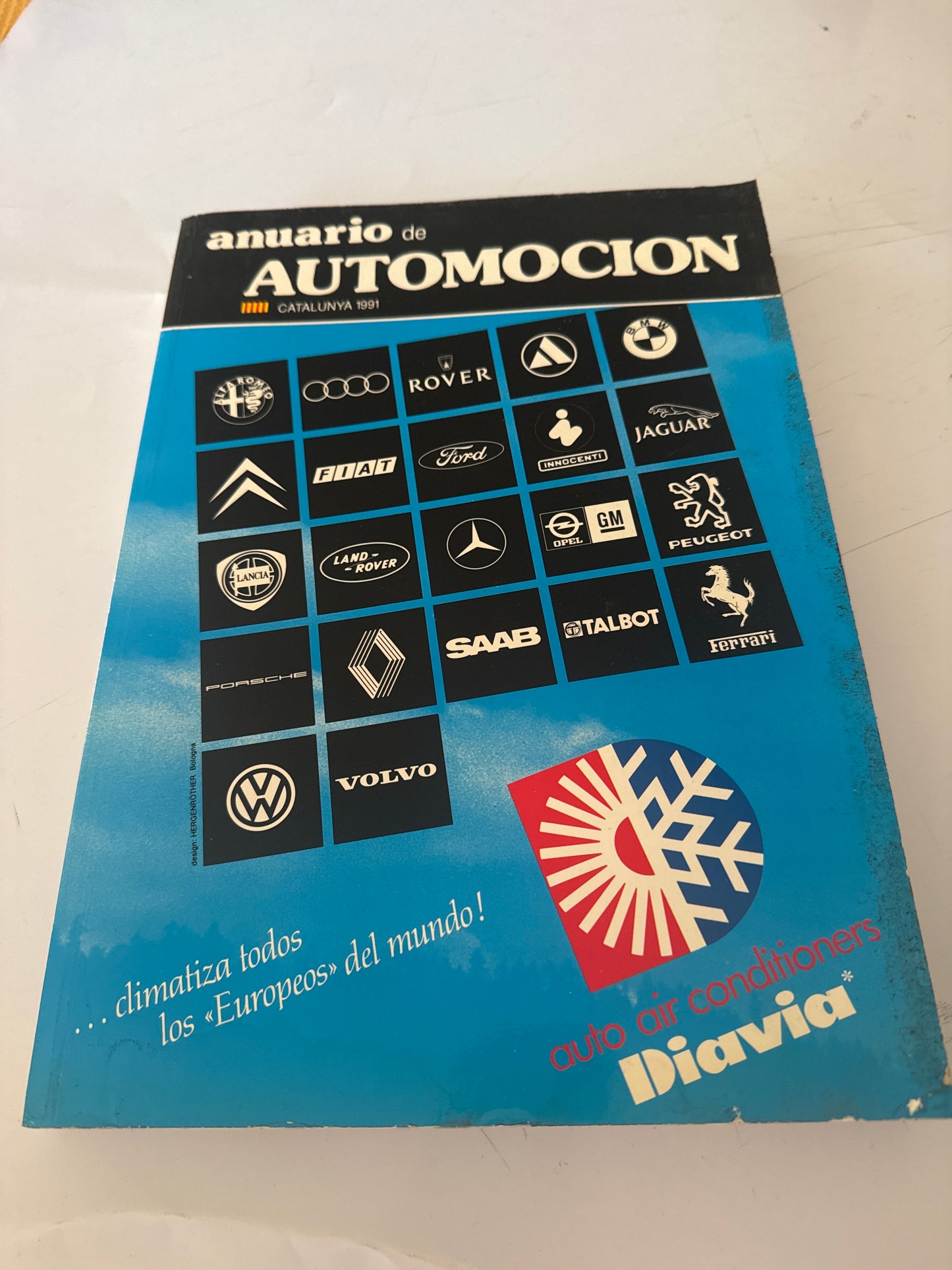 Anuario de automoción. Catalunya 1991. Auto air conditioners Diavia