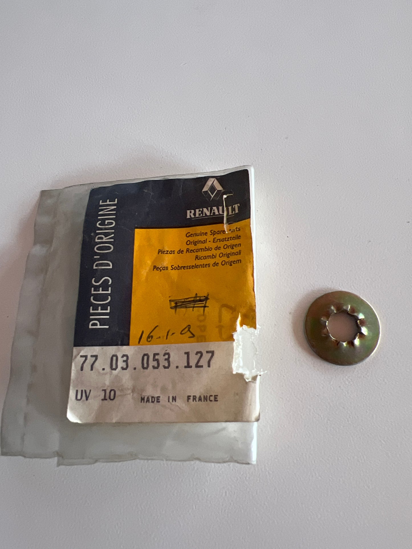 7703053127 ARANDELA PLANA RENAULT