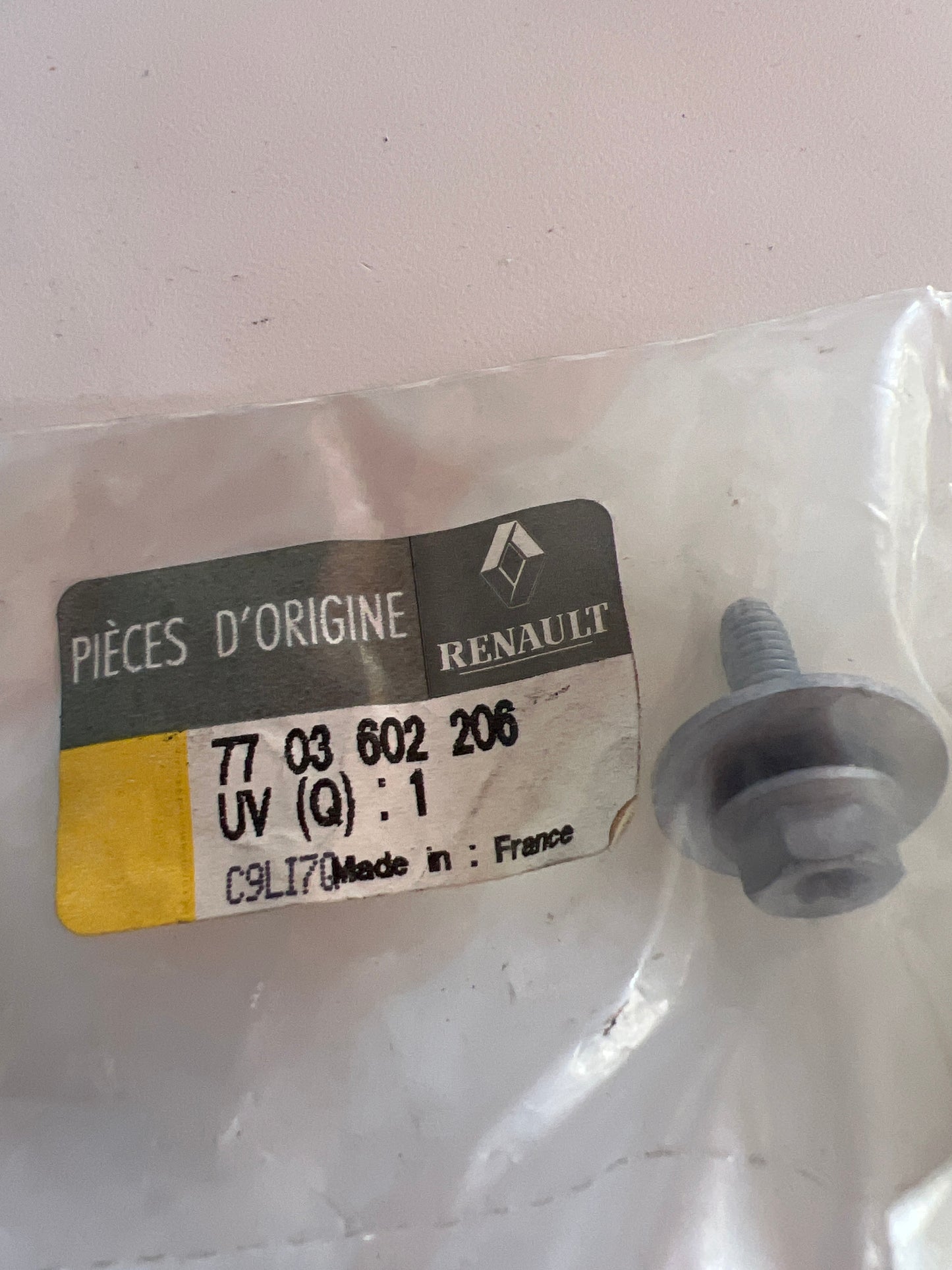 7703602206 Tornillo RENAULT