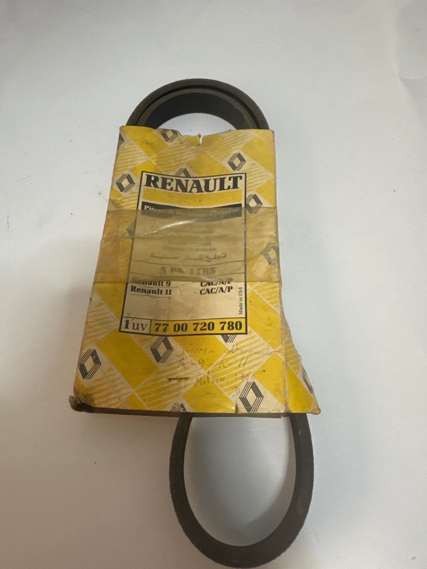 7700720780, CORREA DEL ALTERNADOR, Renault