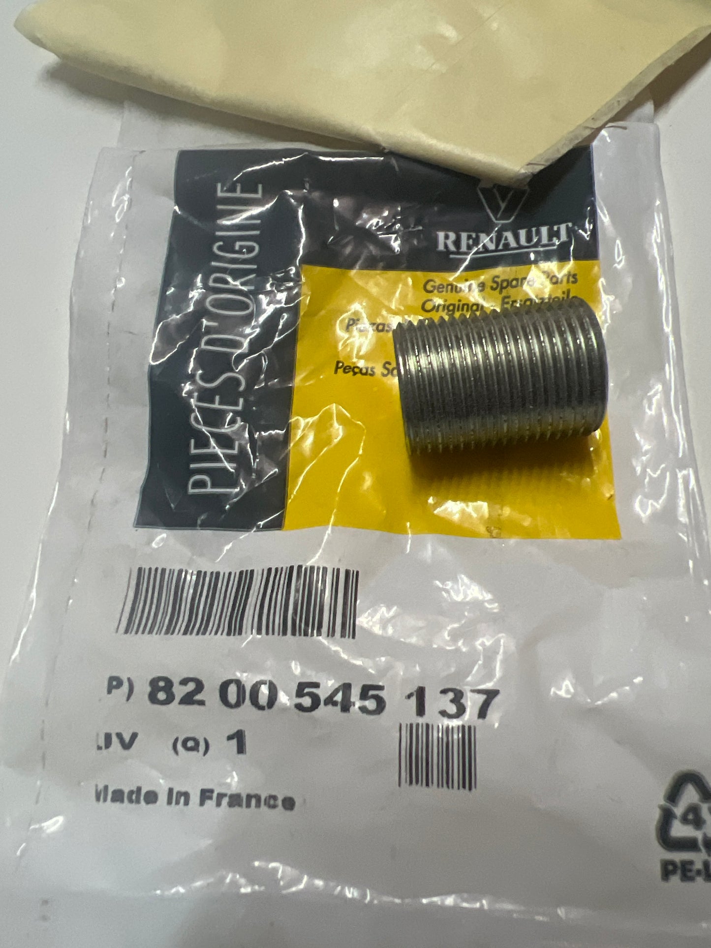 8200545137 - MAMELON FILTRO - Renault
