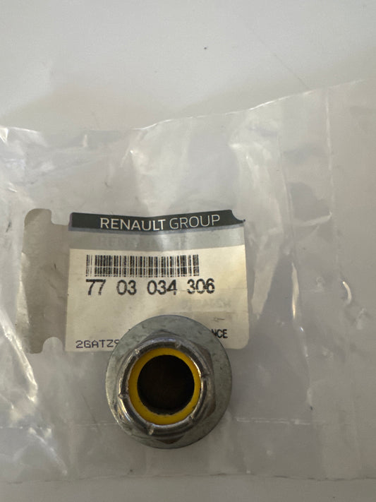 7703034306, TUERCA M12X12, Renault