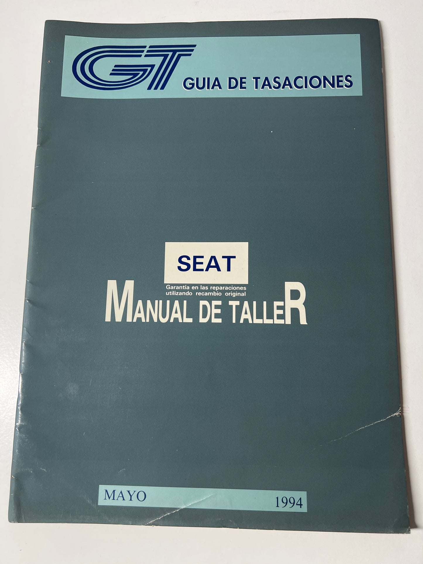 Gt Guia de Tasaciones Seat Manual de Taller Mayo 1994,