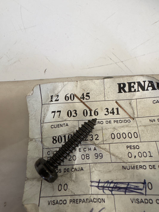 7703016341, TORNILLO, Renault