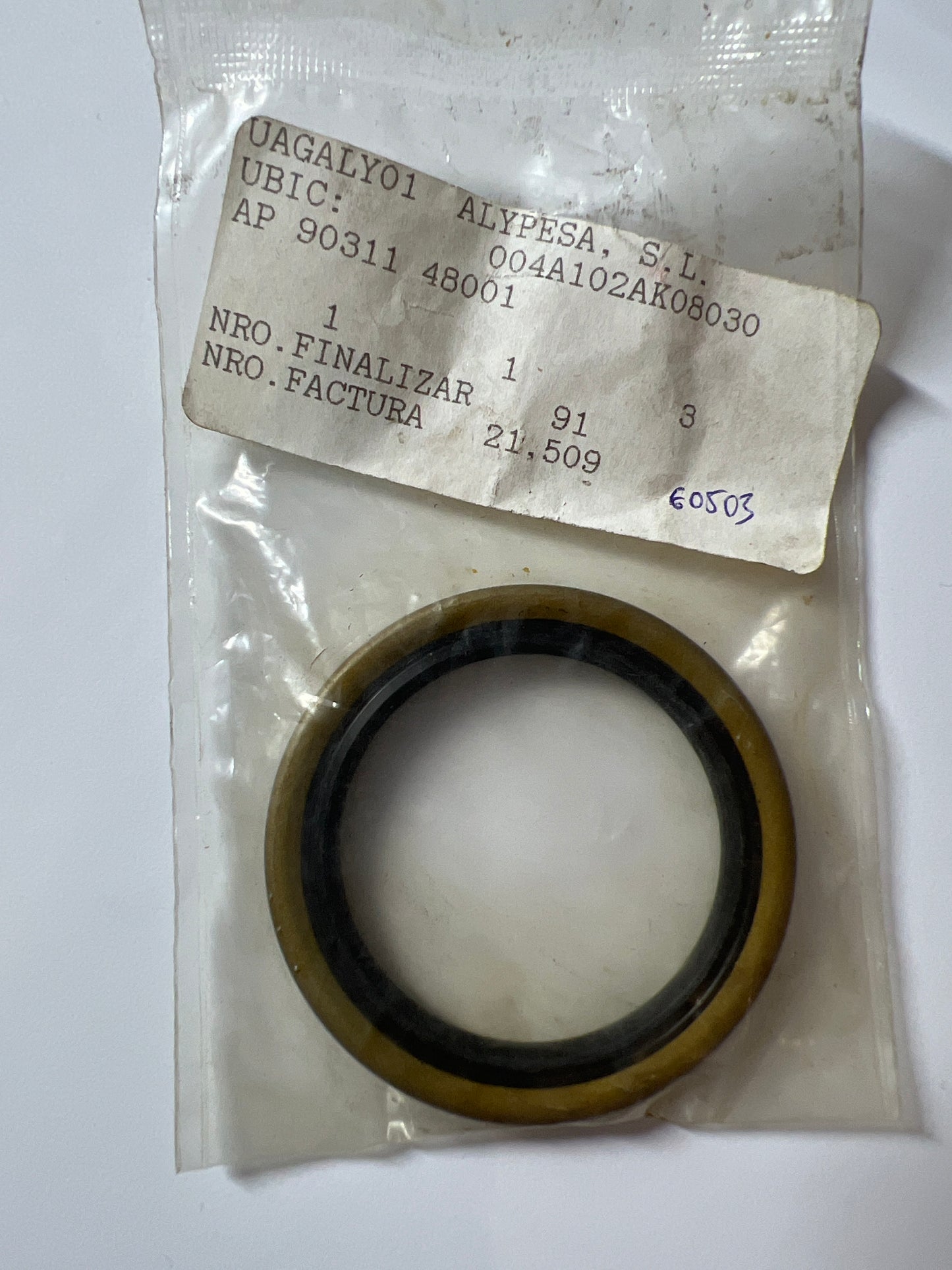 90311-48001, BUJE DEL EJE DELANTERO SELLO ACEITE, Toyota - Lexus