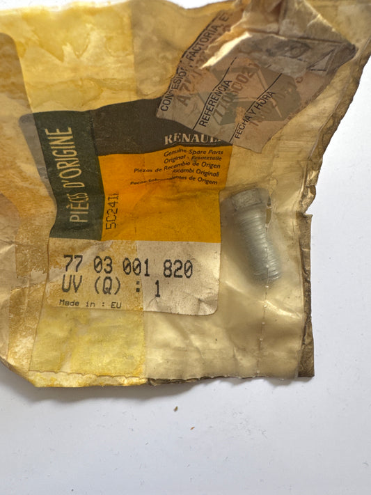 7703001820, TORNILLOS FIJACIÓN POLEA, Renault