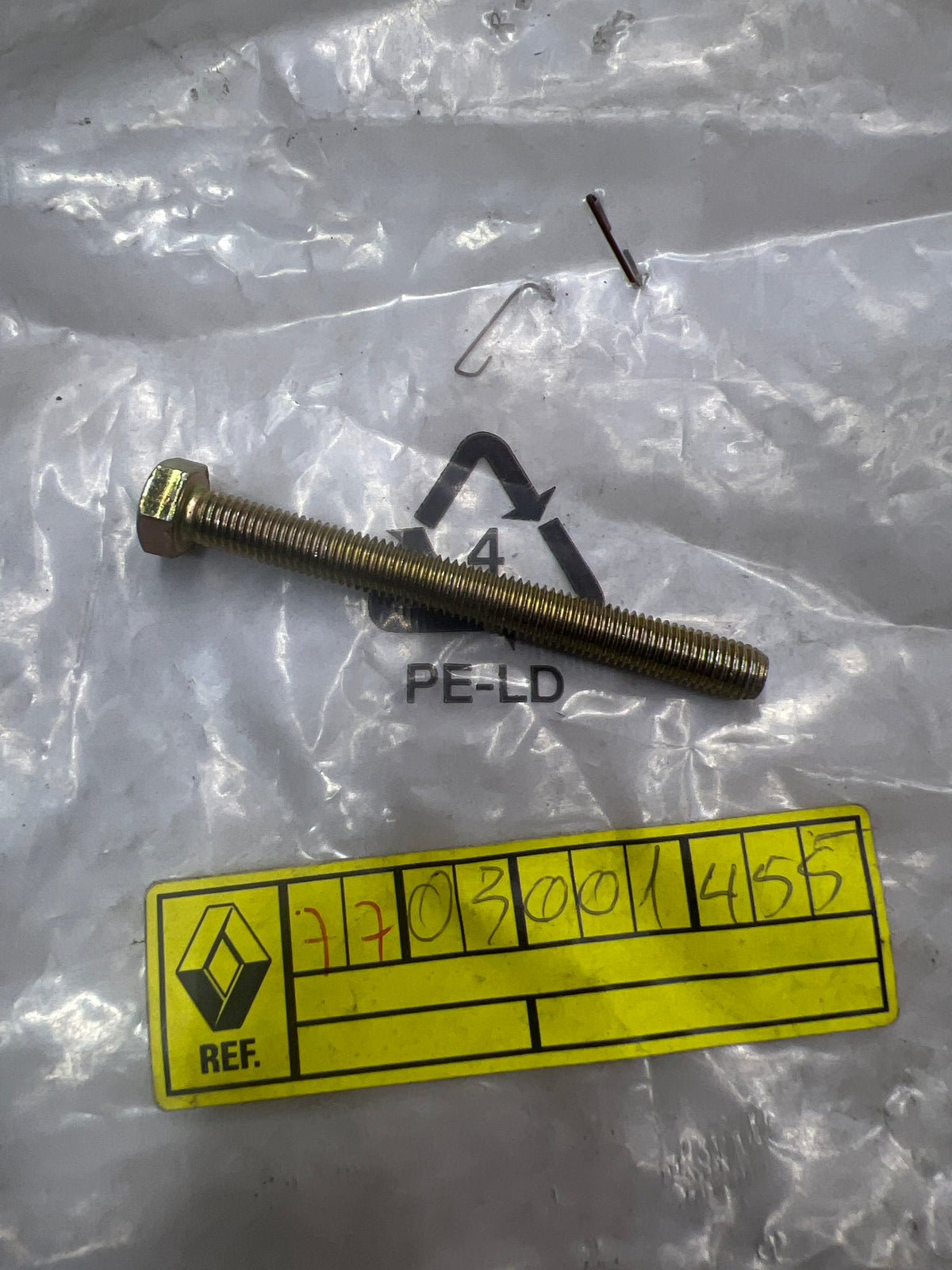 Tornillo de fijación Renault 7703001455