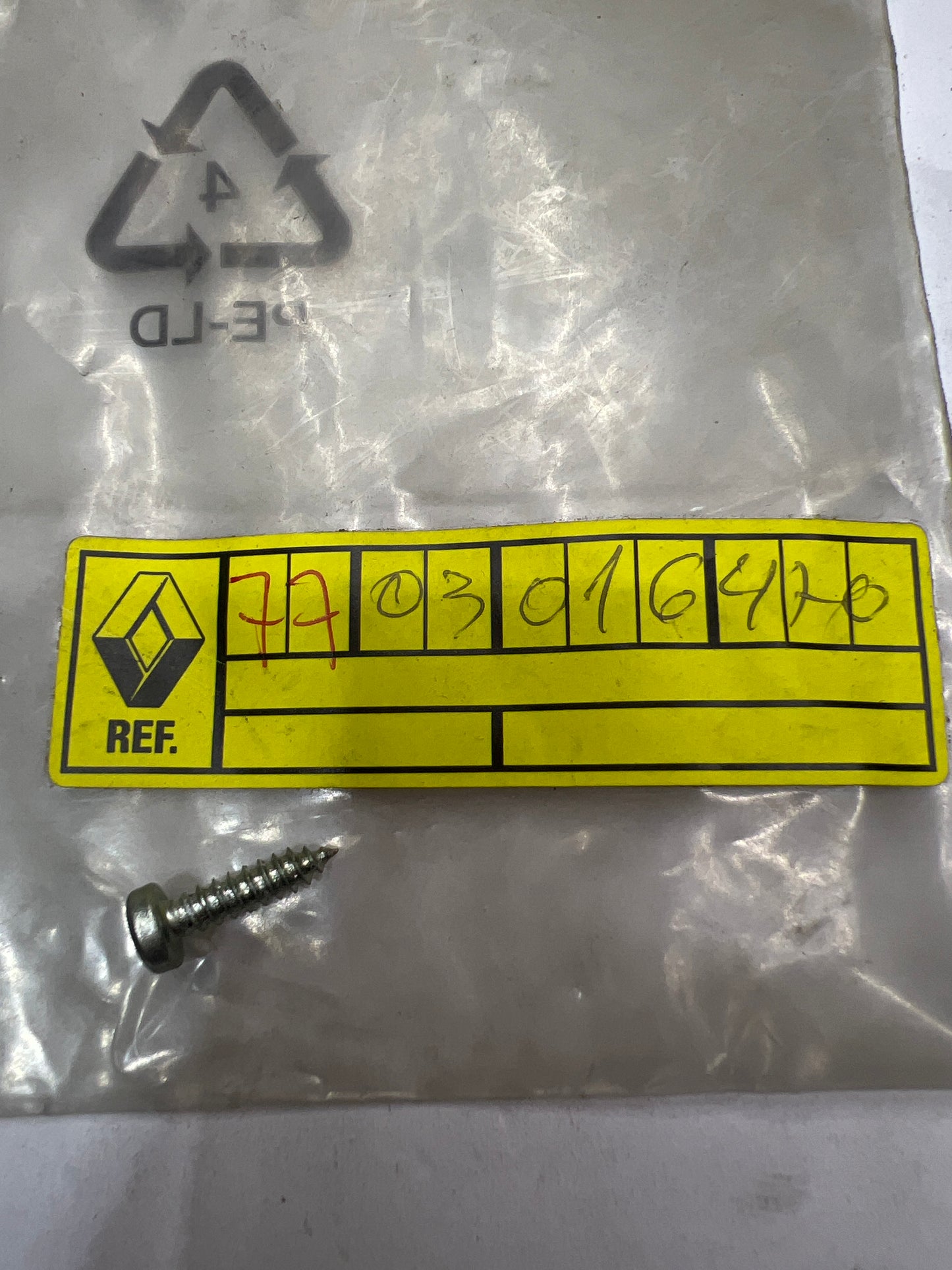 7703016470 TORNILLO RENAULT