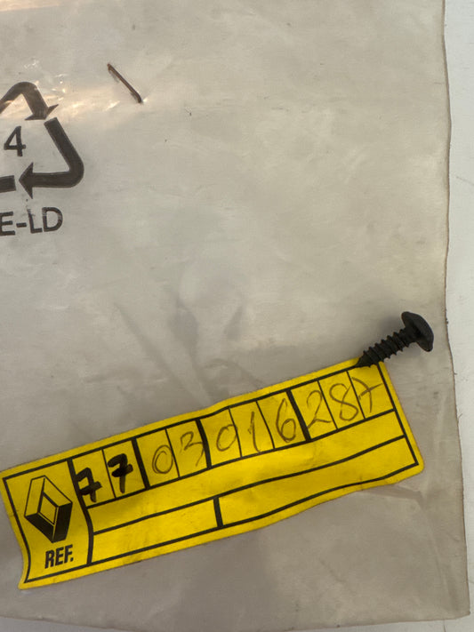 7703016287, TORNILLO FIJ TAPA, Renault