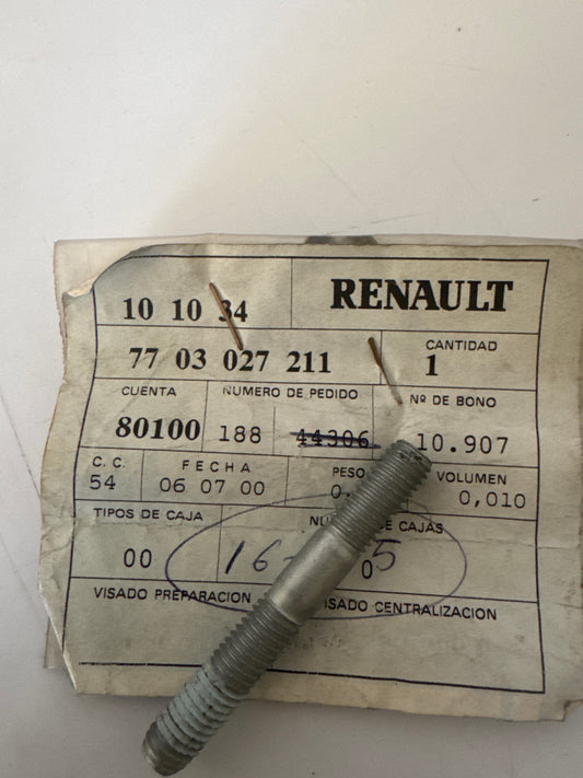 7703027211, ESPARRAGO 8X125, Renault