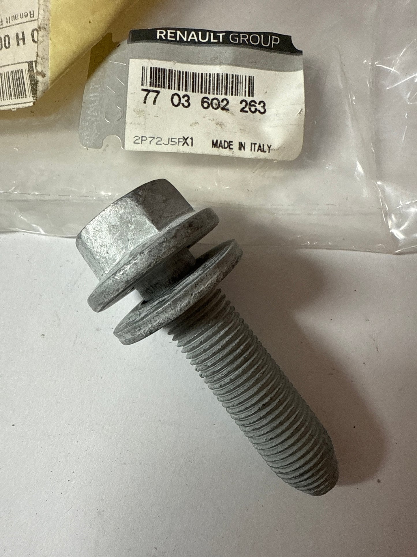 7703602263, TORNILLO H BASE, Renault